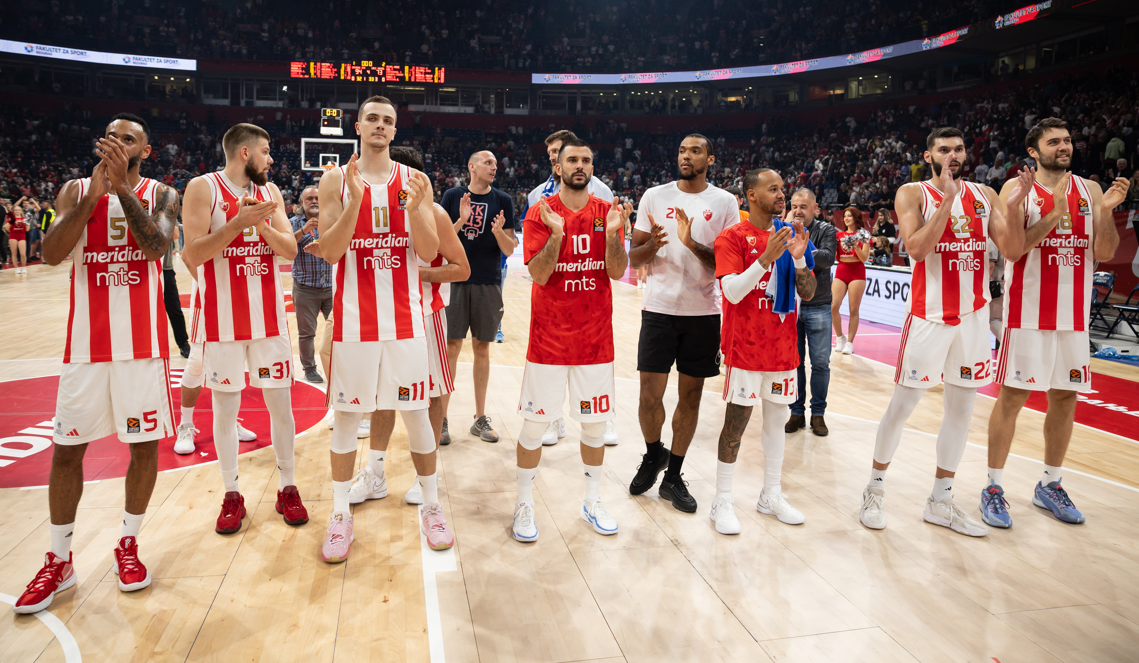 Crvena Zvezda v Asvel -  2023/2024 Turkish Airlines EuroLeague