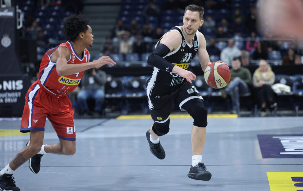 Partizan - Borac Cacak, ABA Liga Nov. 27, 2023. in Belgrade, Serbia. 27.11.2023
photo: Pedja Milosavljevic/STARSPORT