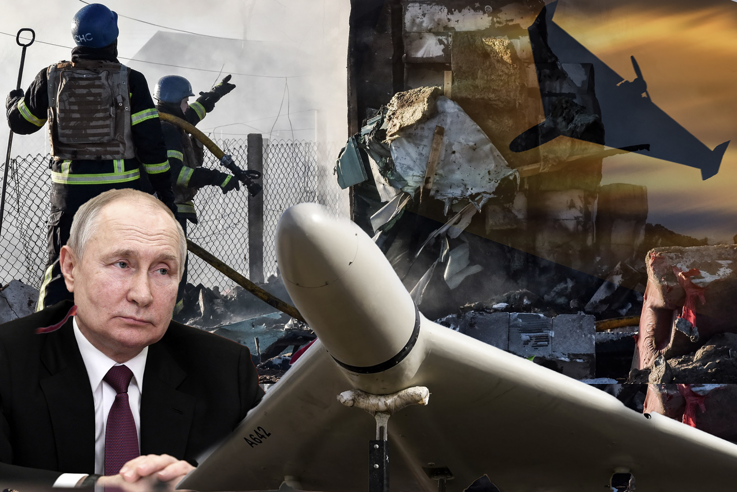 putin ukrajina iran oružje Shahed 136