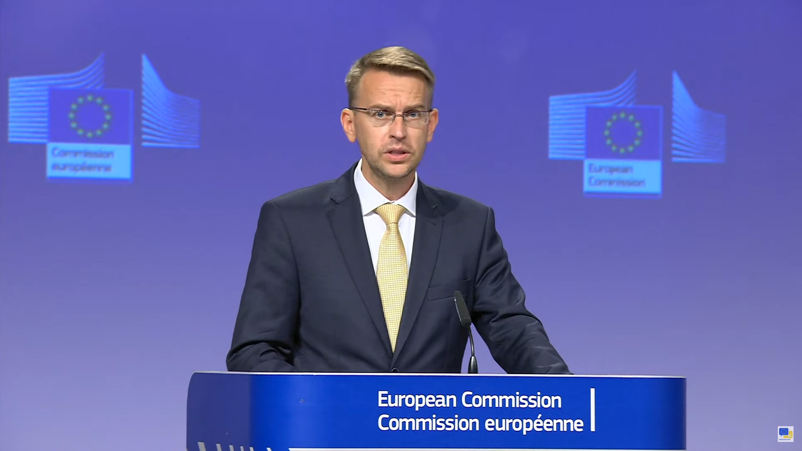 Piter Stano Foto: Printscreen/YouTube/
EU Debates | eudebates.tv