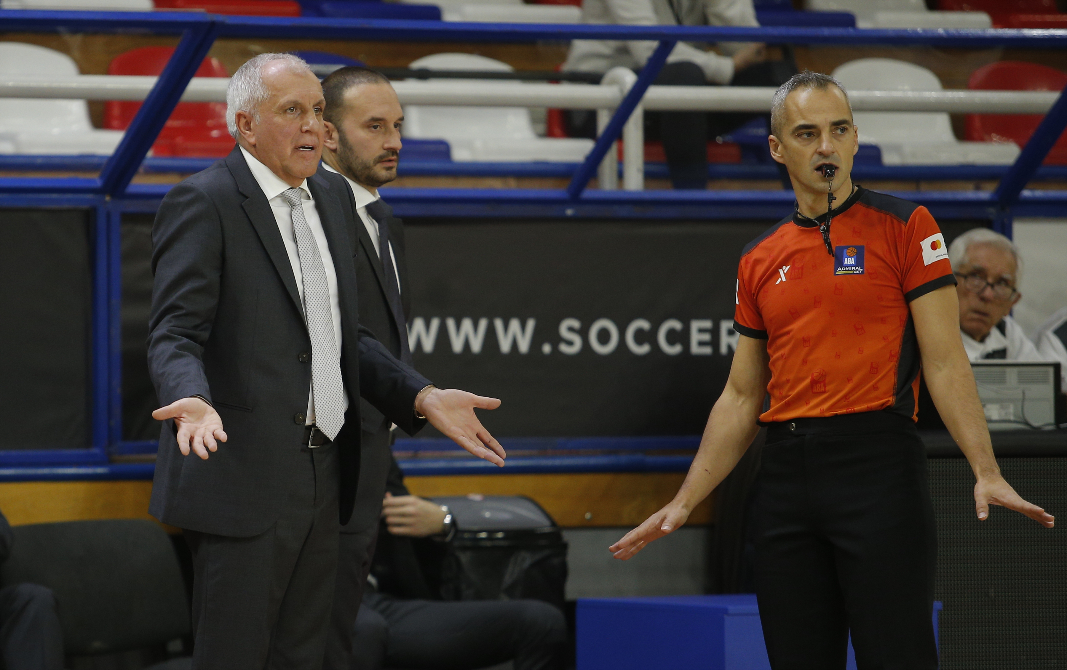 The match of the 11th round of the AdmiralBet ABA League between KK FPM Soccerbet and KK Partizan Mozzart bet was played in Sports hall Zeleznik.