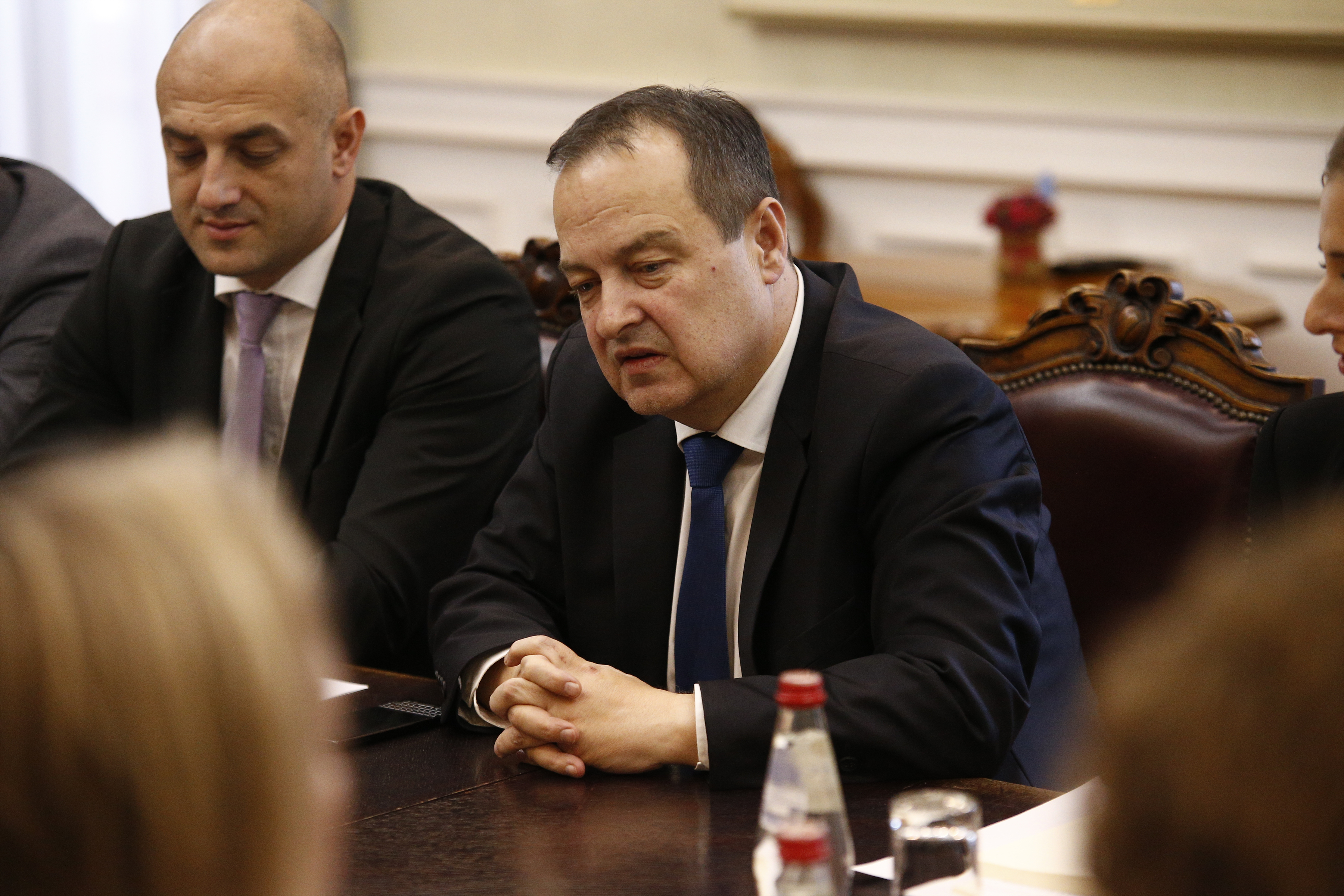 Ivica Dacic met with the EU special representative for dialogue between Belgrade and Pristina, Miroslav Lajcak.Ivica Dacic sastao se sa specijalnim predstavnikom EU za dijalog Beograda i Pristine Miroslavom Lajcakom.