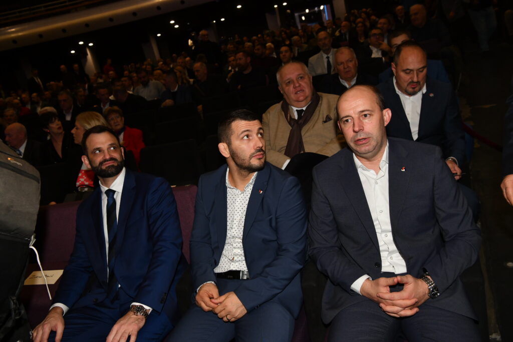 Beograd 12.12.2023. Svečana akademija povodom obeležavanja velikog jubileja, 100 godina košarke u Srbiji. Košarkaški savez Srbije, 100 godina košarke Foto: Vesna Lalić/Nova.rs