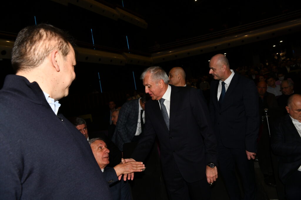 Beograd 12.12.2023. Svečana akademija povodom obeležavanja velikog jubileja, 100 godina košarke u Srbiji. Košarkaški savez Srbije, 100 godina košarke Foto: Vesna Lalić/Nova.rs