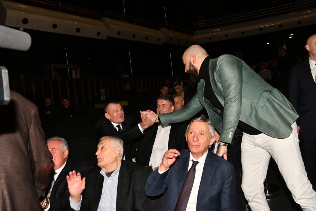 Beograd 12.12.2023. Svečana akademija povodom obeležavanja velikog jubileja, 100 godina košarke u Srbiji. Košarkaški savez Srbije, 100 godina košarke Foto: Vesna Lalić/Nova.rs