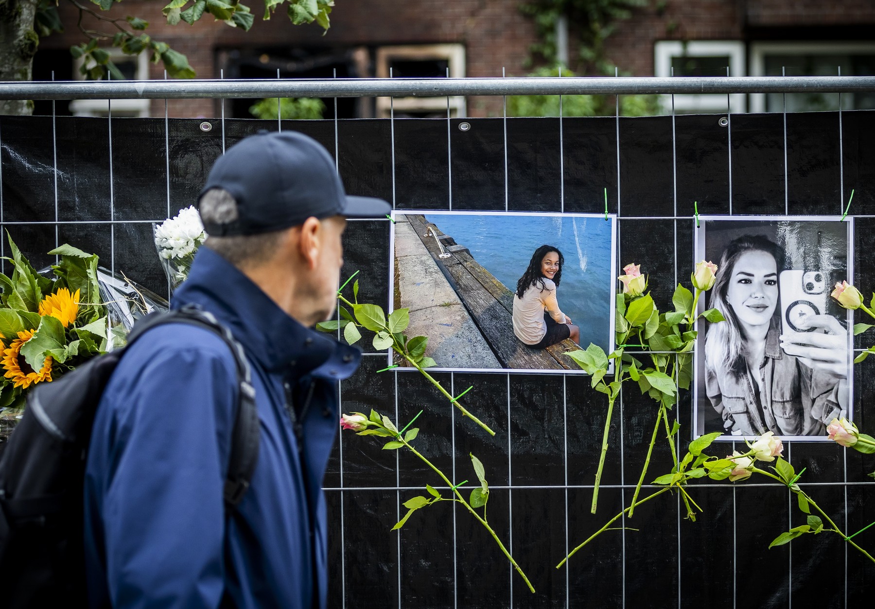 Situation the day after shooting in Rotterdam