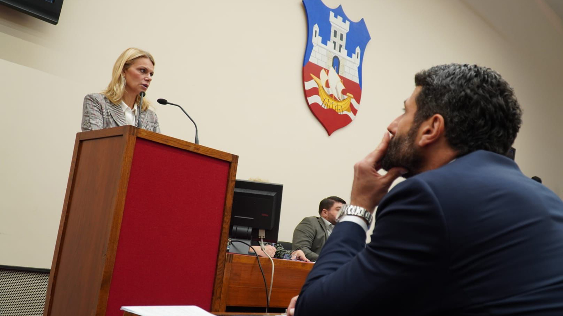 izjava Mila Popović, šefica odborničke grupe "Ujedinjeni" , Aleksandar Šapić, Skupština grada