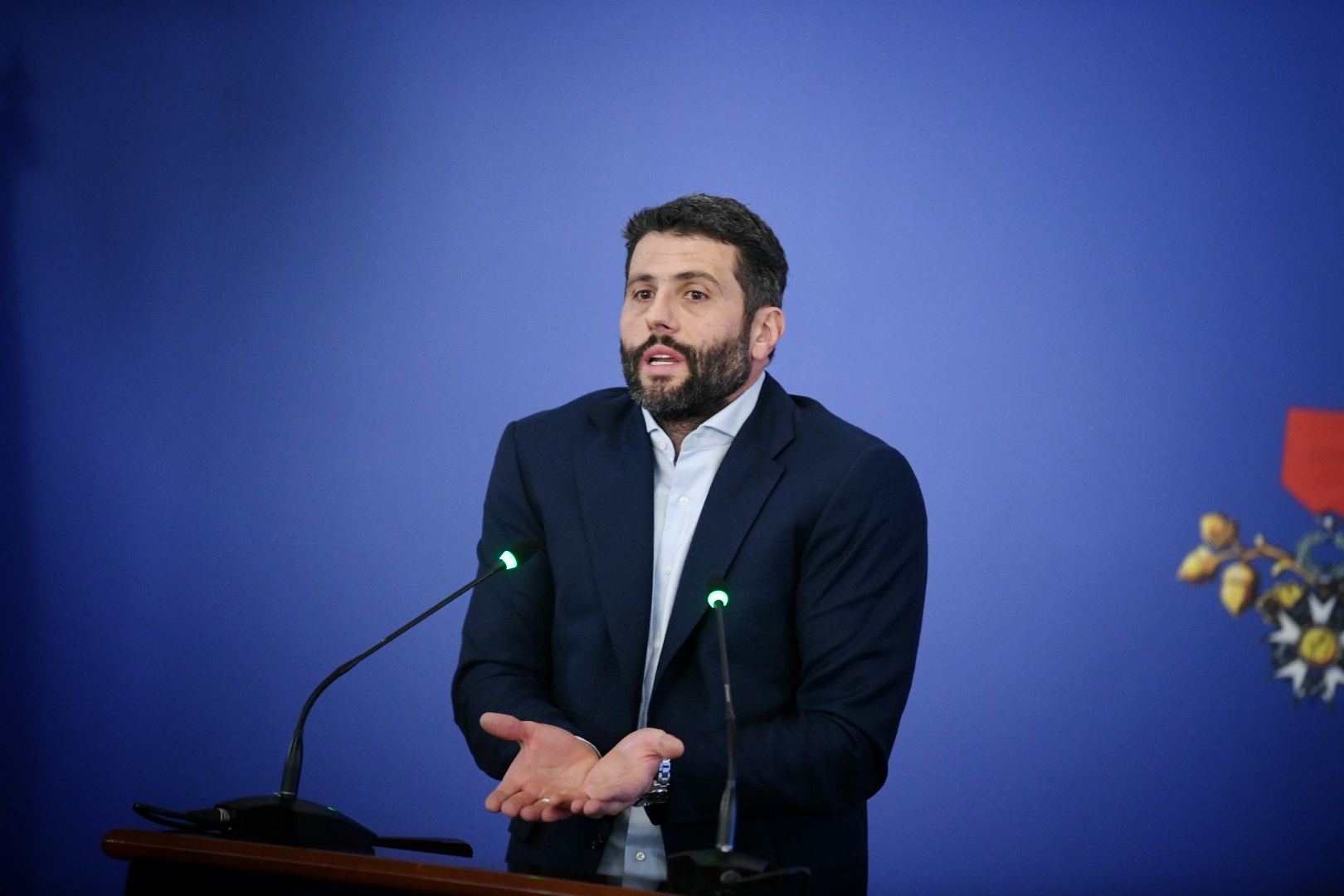 Beograd 30. novembar 2022. Aleksandar Sapic gradonacelnik Beograda konferencija za novinare u Skupstini grada Beograda Foto:Vesna Lalić/Nova.rs