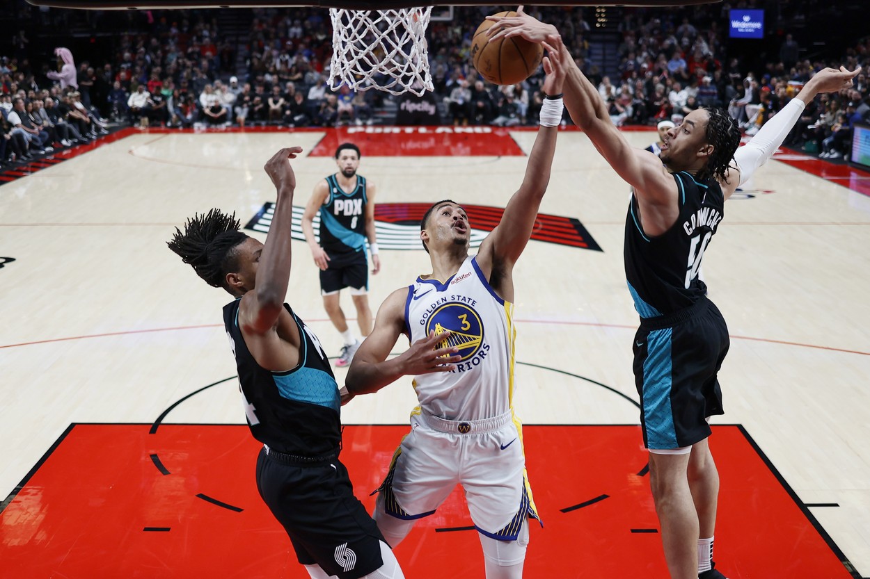 NBA: Golden State Warriors at Portland Trail Blazers