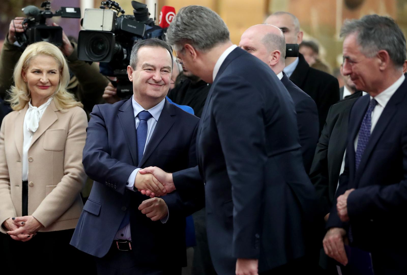 Zagreb: Tradicionalni prijem Srpskog narodnog vijeća povodom pravoslavnog Božića