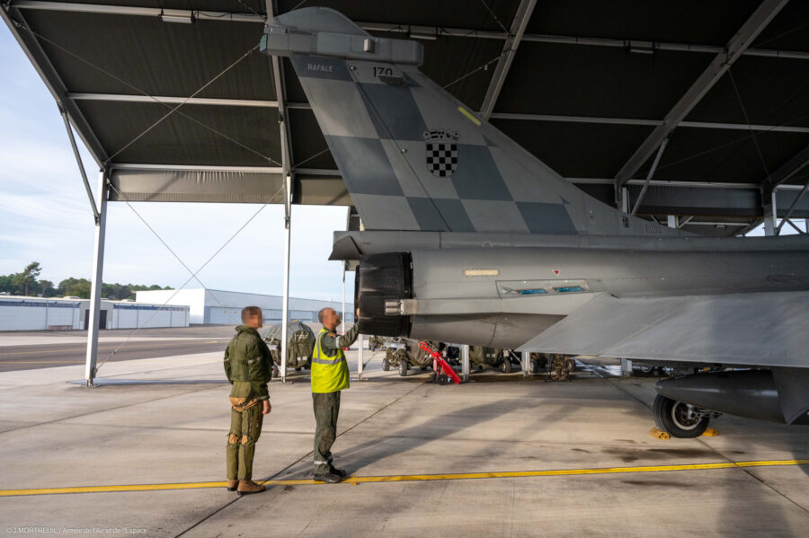 Hrvatska dobila prvi borbeni avion Rafal; Ministarstvo obrane Republike Hrvatske