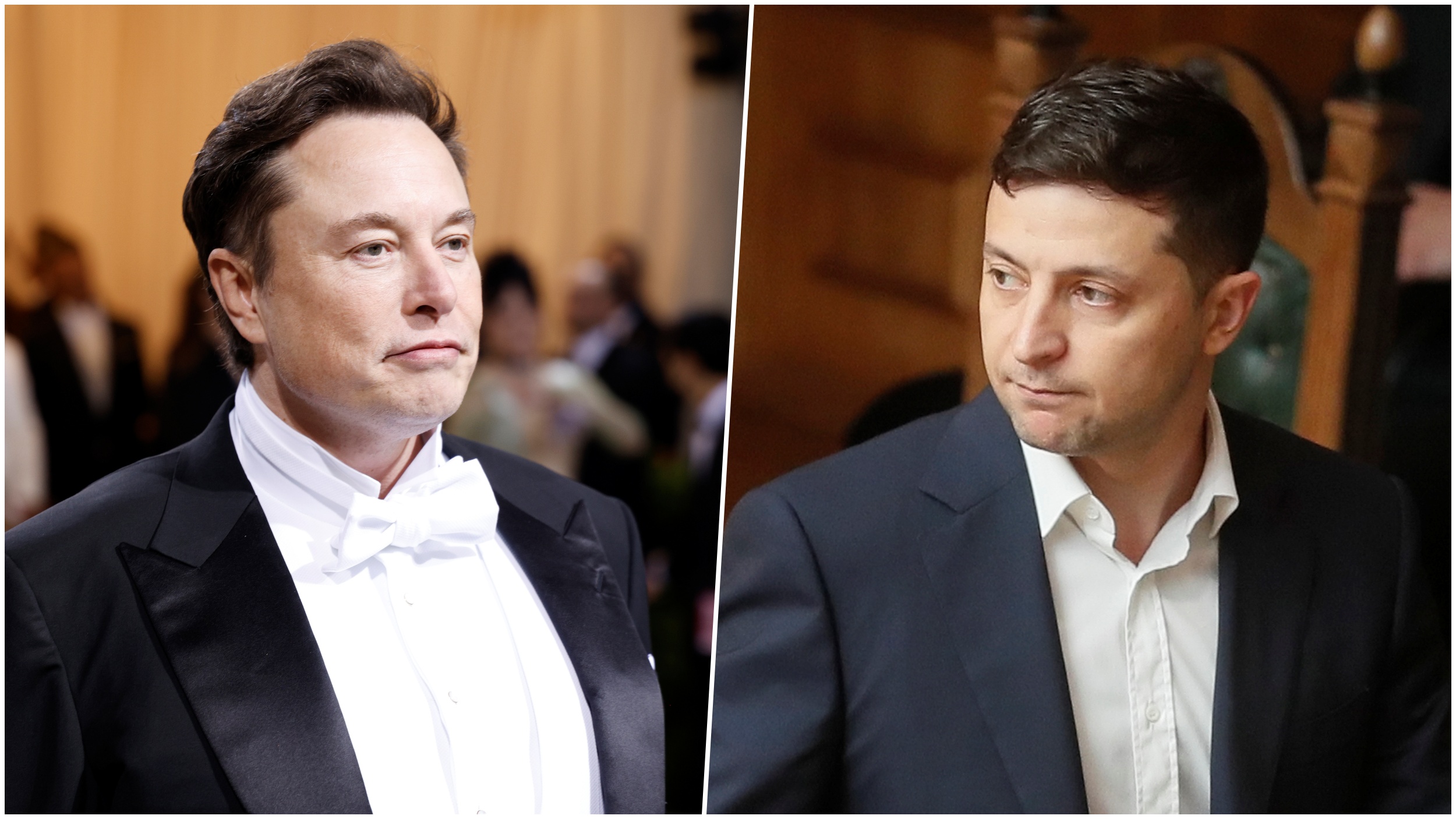 Volodymyr Zelensky
Elon Musk