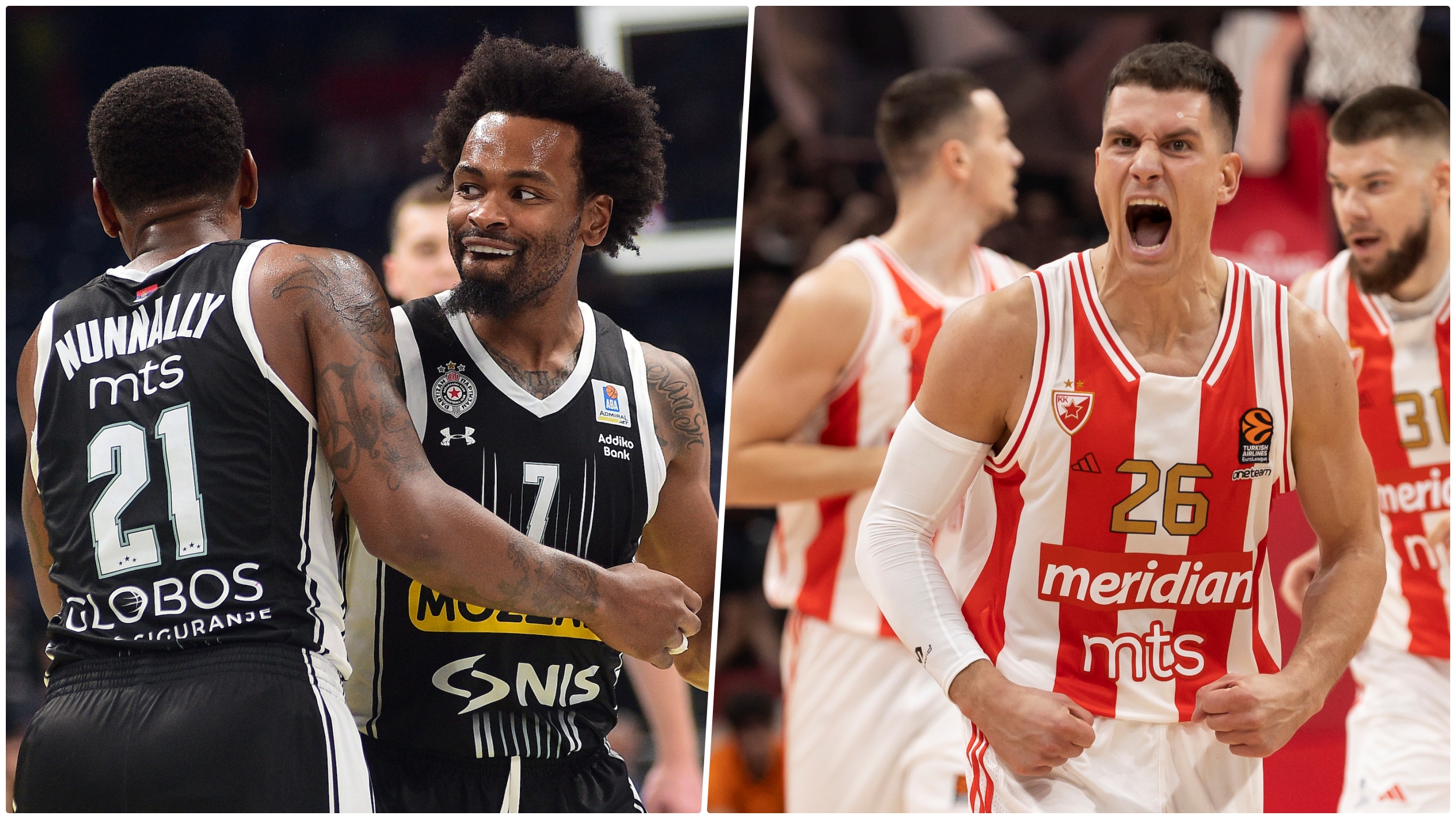 collage partizan zvezda
