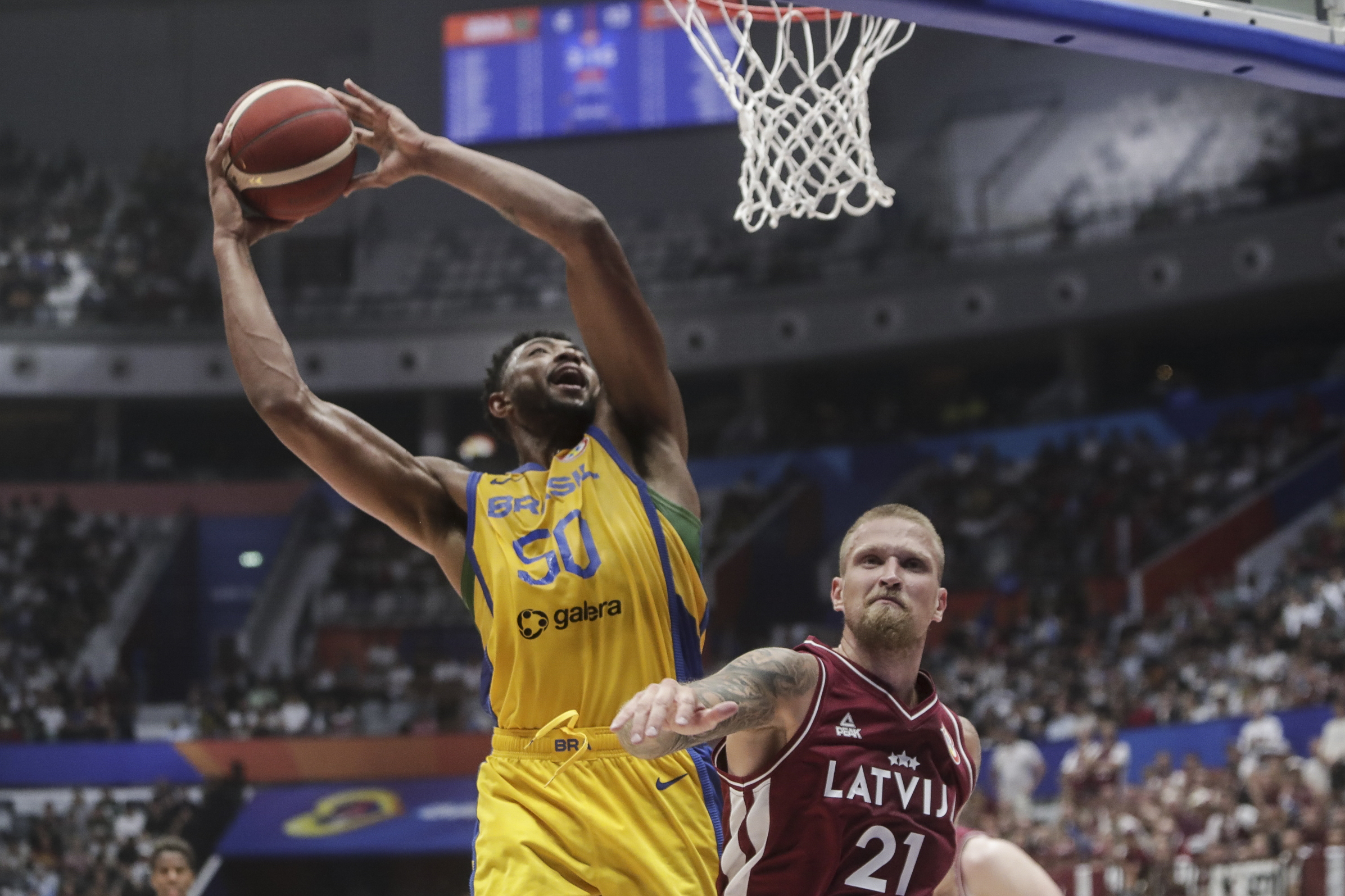 FIBA Basketball World Cup 2023 - Brazil and Latvia