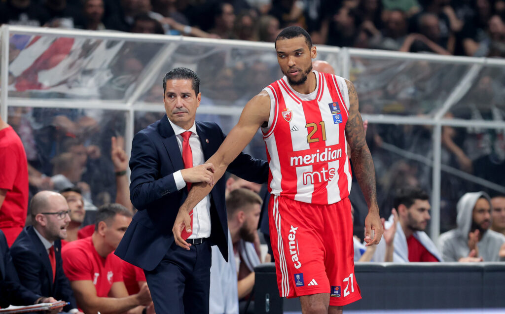 Partizan - Crvena Zvezda, ABA Liga, ABA Liga, Belgrade, Serbia, on Oct. 30, 2023.
foto: Pedja Milosavljevic/STARSPORT