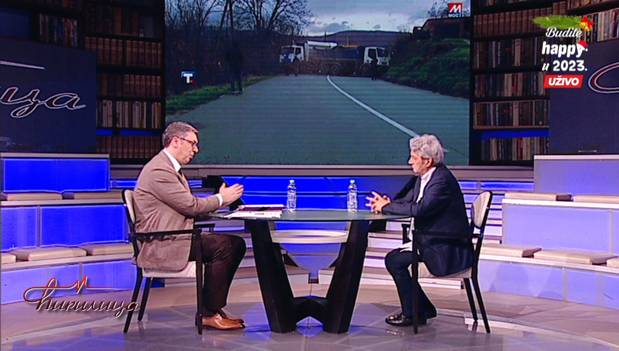 Aleksandar Vučić, emisija Ćirilica Foto: Printscreen/Happy