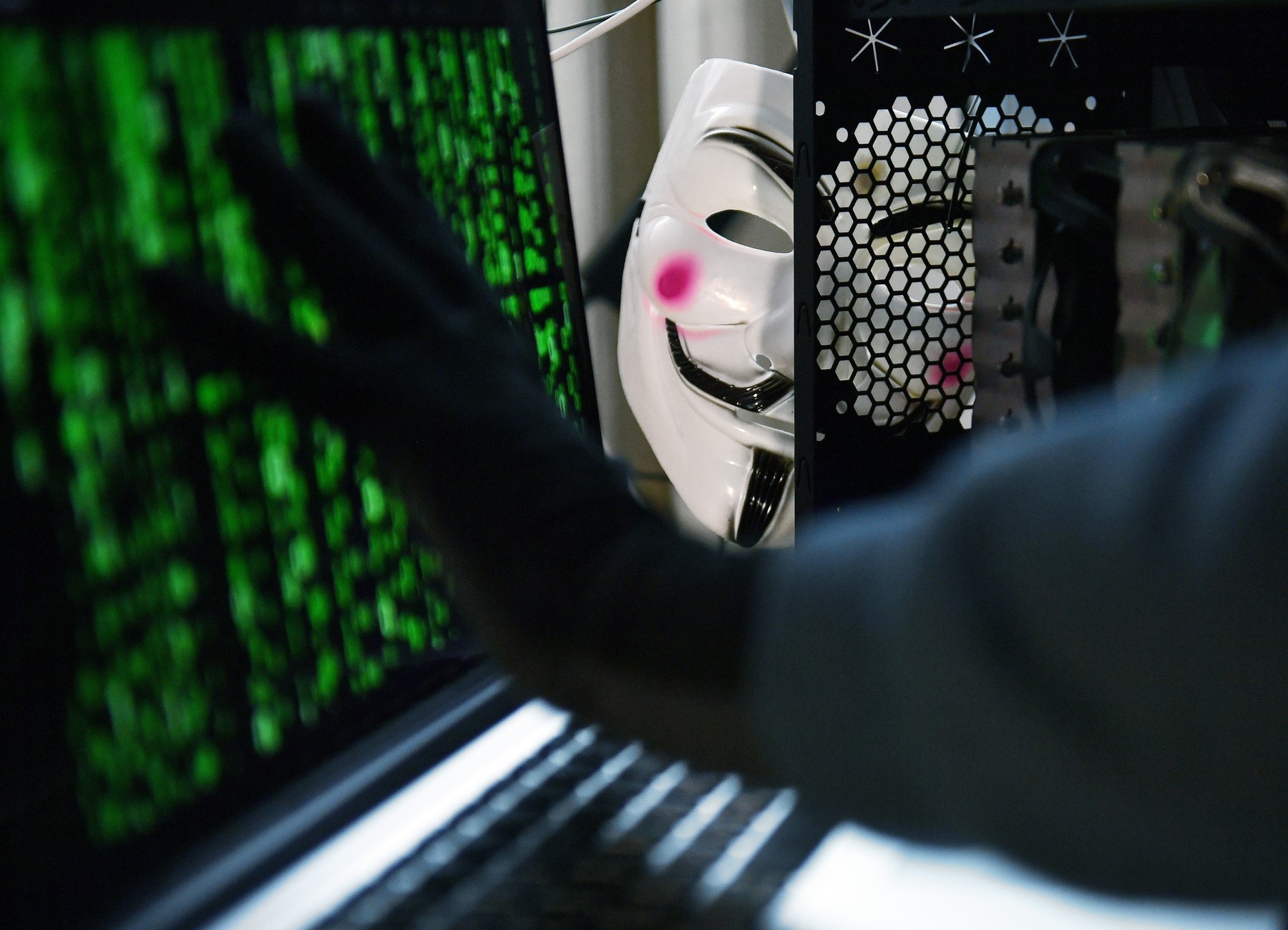 Cybersecurity. Genre photography.