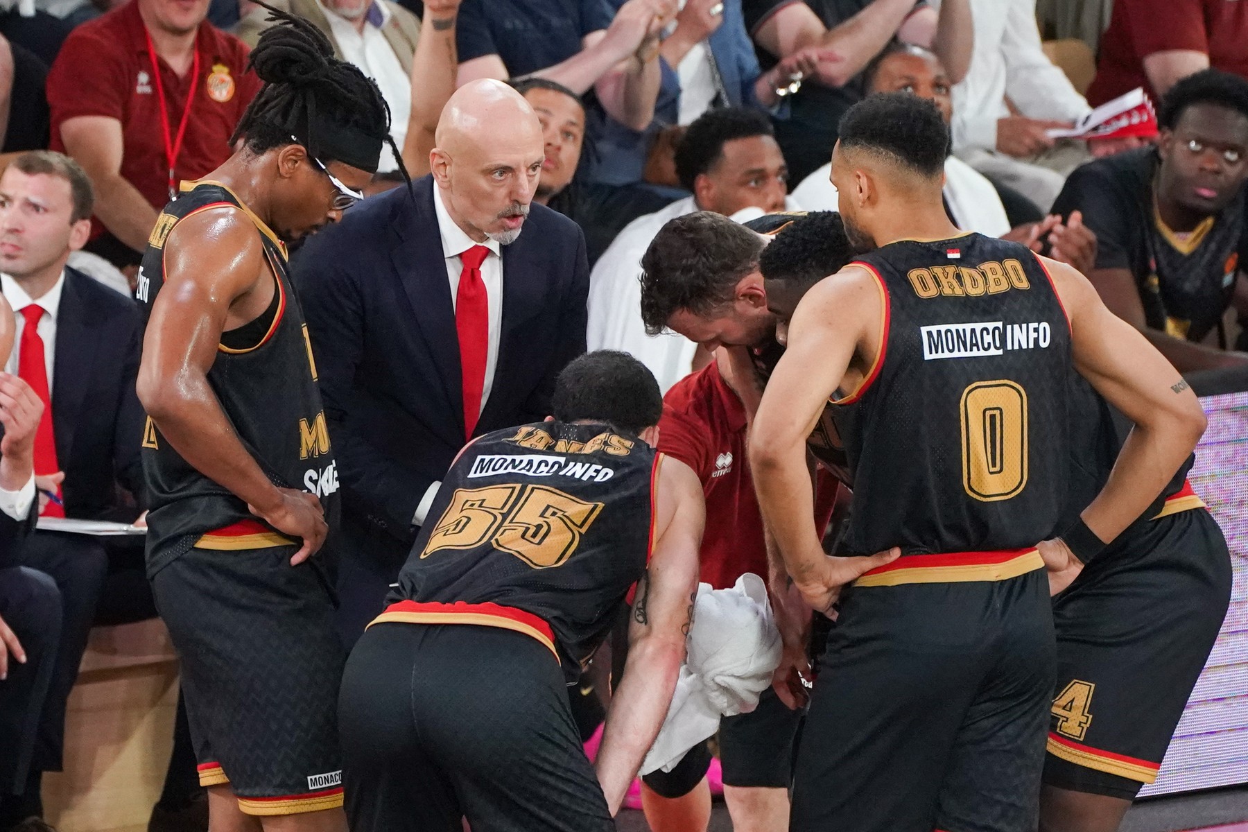 Basketball Euroligue 2023 - Match "AS Monaco - Maccabi Tel Aviv" à Monaco