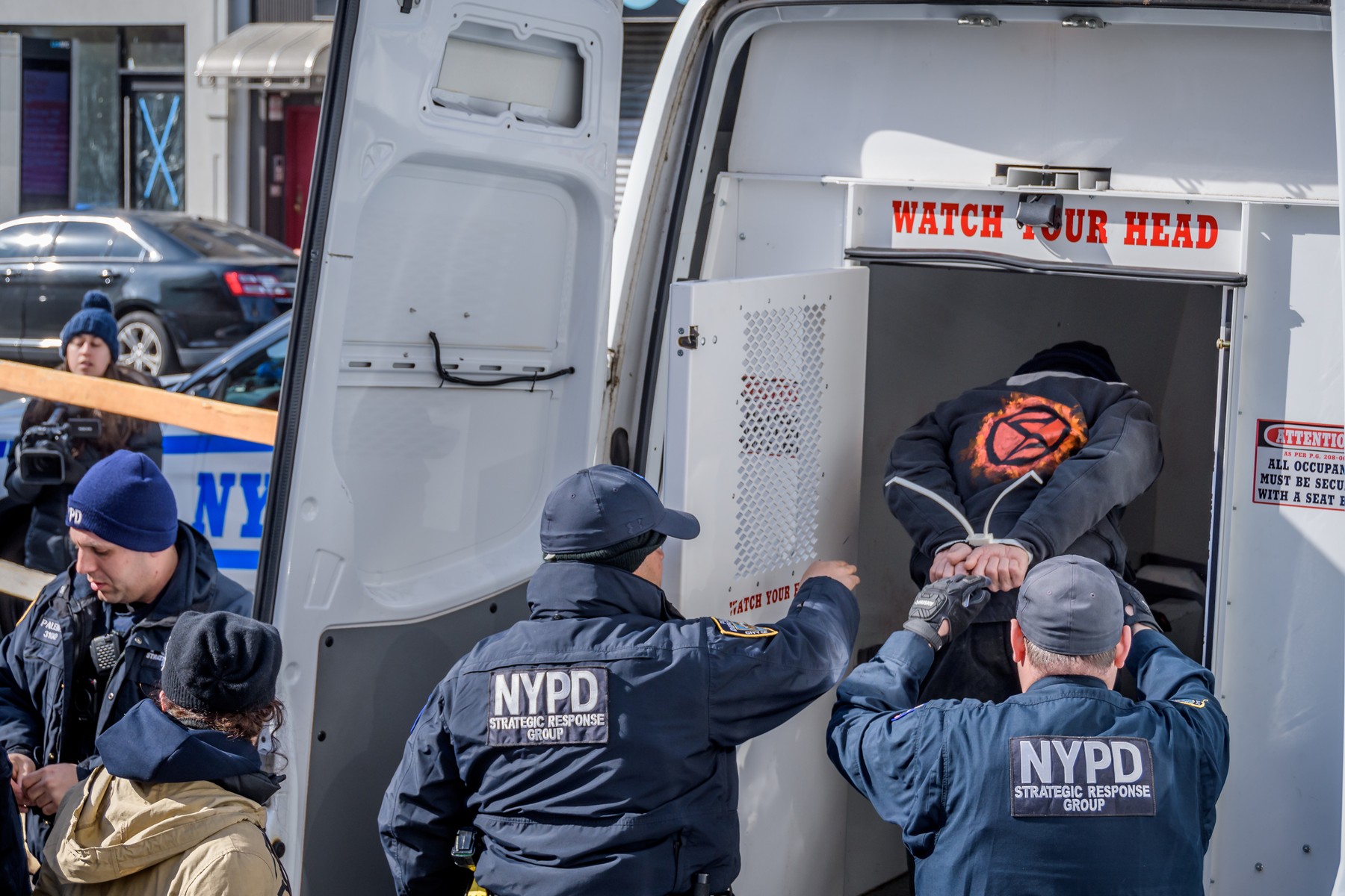 Amerika, Policija, NYPD, hapšenje