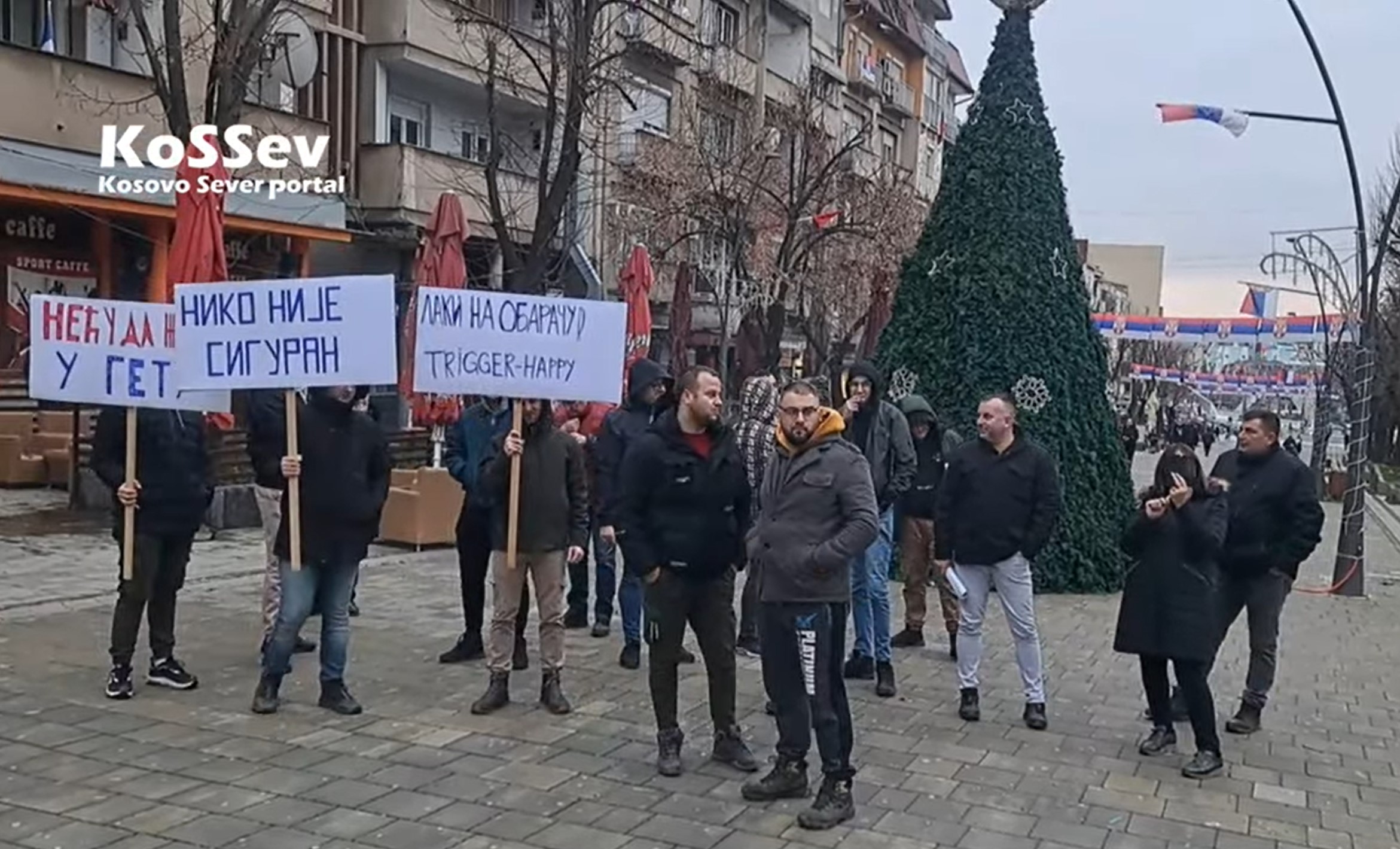 protest u Kosovskoj Mitorvici