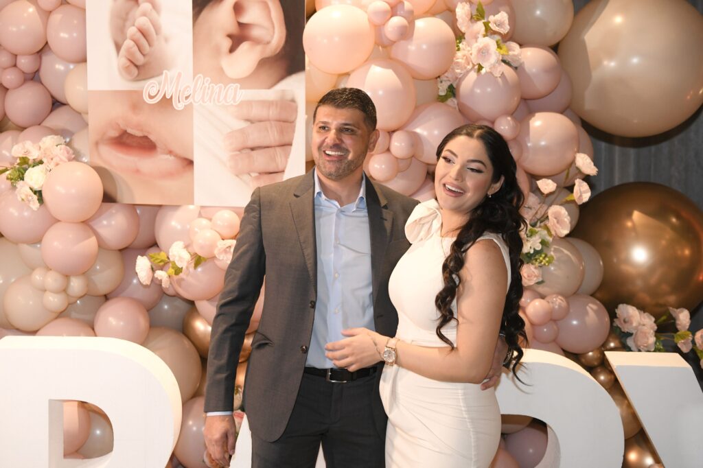 Beograd 28. novembar 2023. Proslava rodjenja cerke Meline pevacice Nadice Ademov i njenog supruga partnera milionera iz Nemačke Damira Foto:Goran Srdanov/Nova.rs