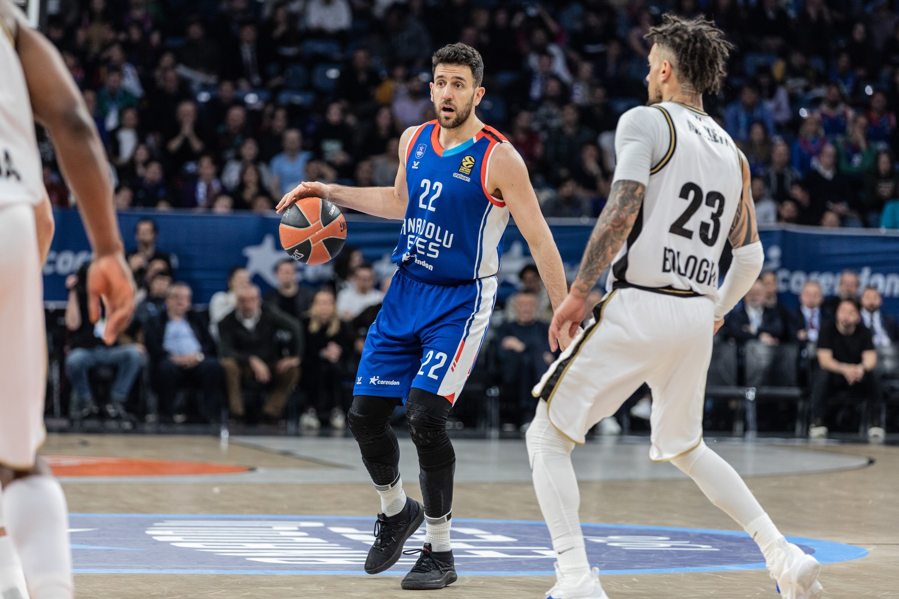 Anadolu Efes Istanbul Vs Virtus Segafredo Bologna in Istanbul, Turkey - 30 Mar 2023