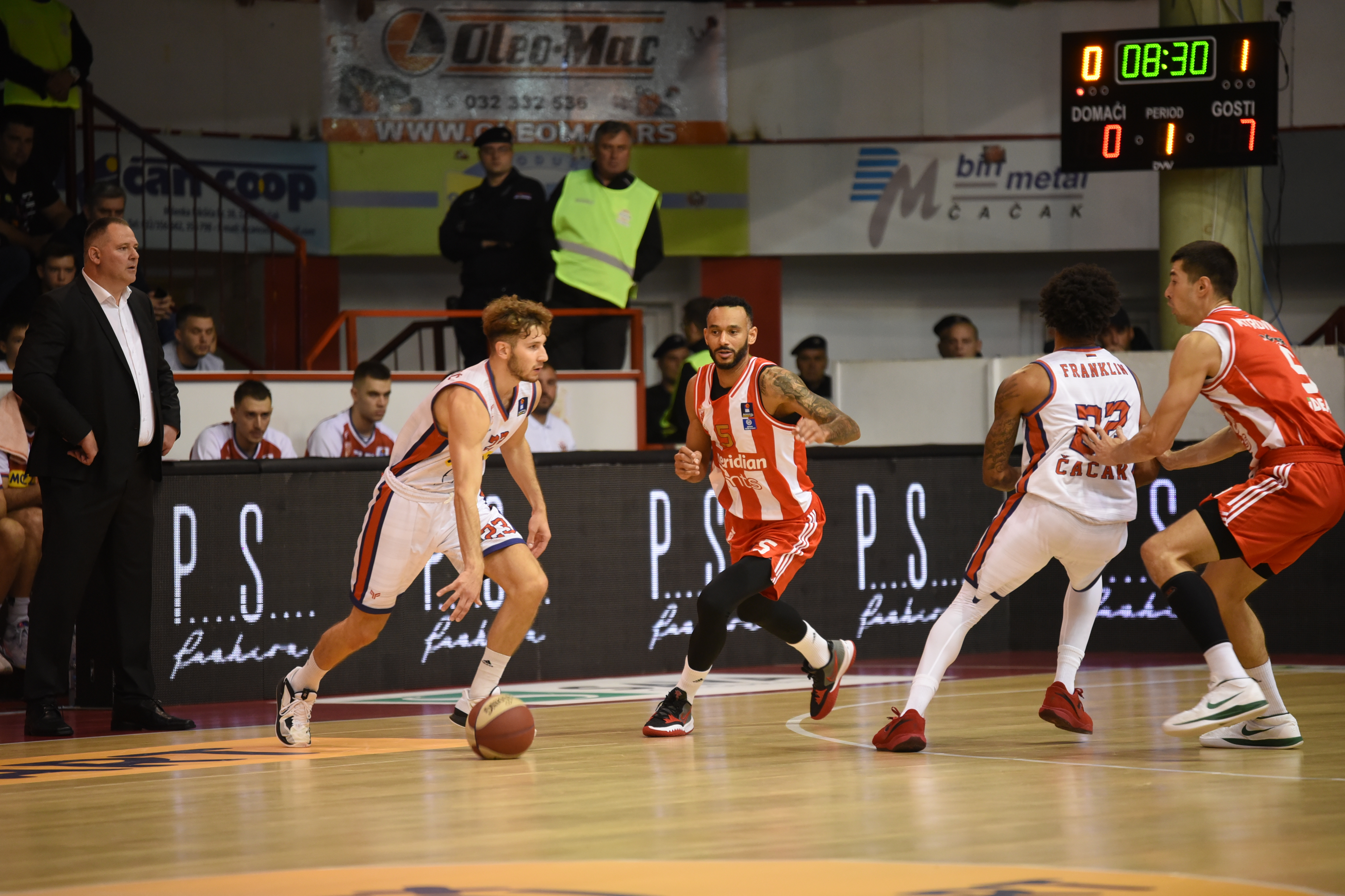 Košarka, Crvena zvezda Borac Foto: Borac Mozzart/Dusko Radišić