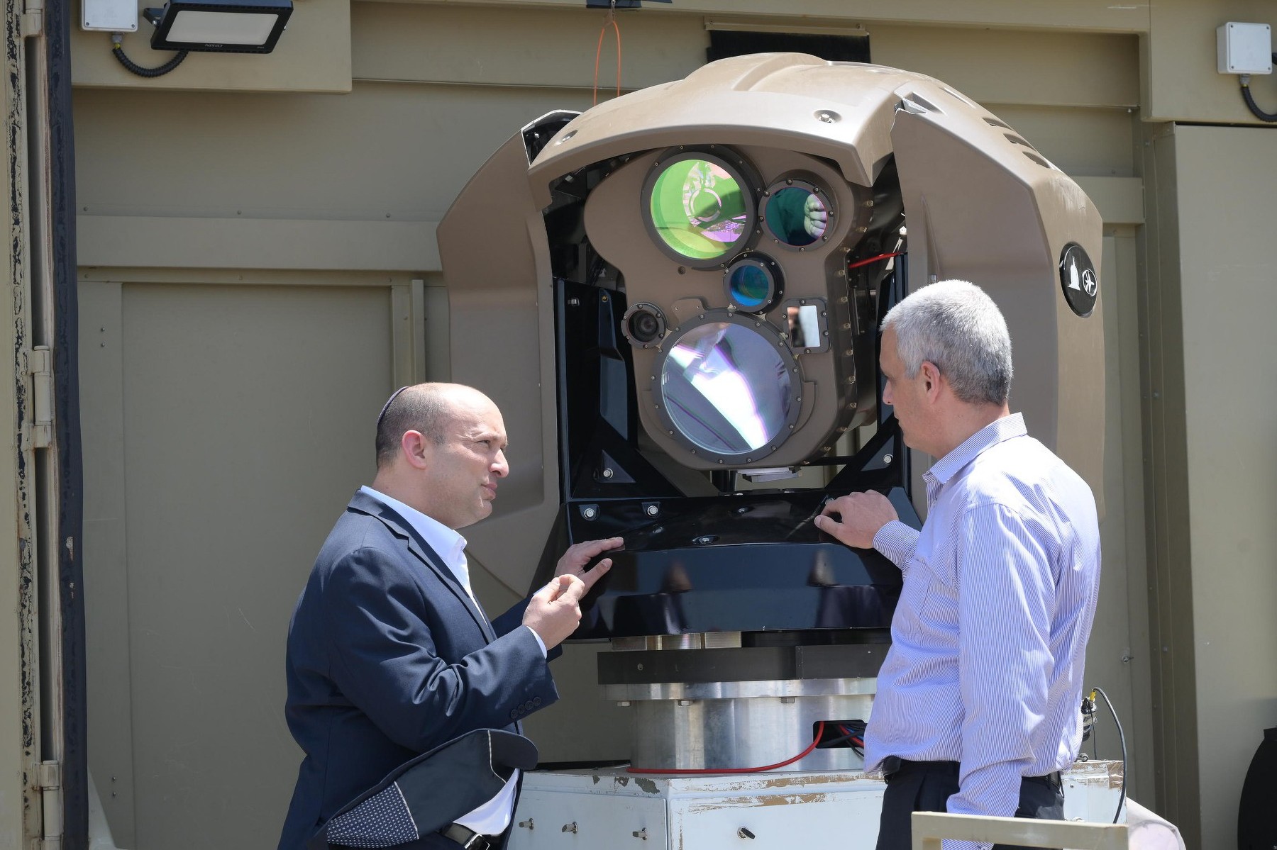 Israel: PM Briefed on Iron Beam Laser System