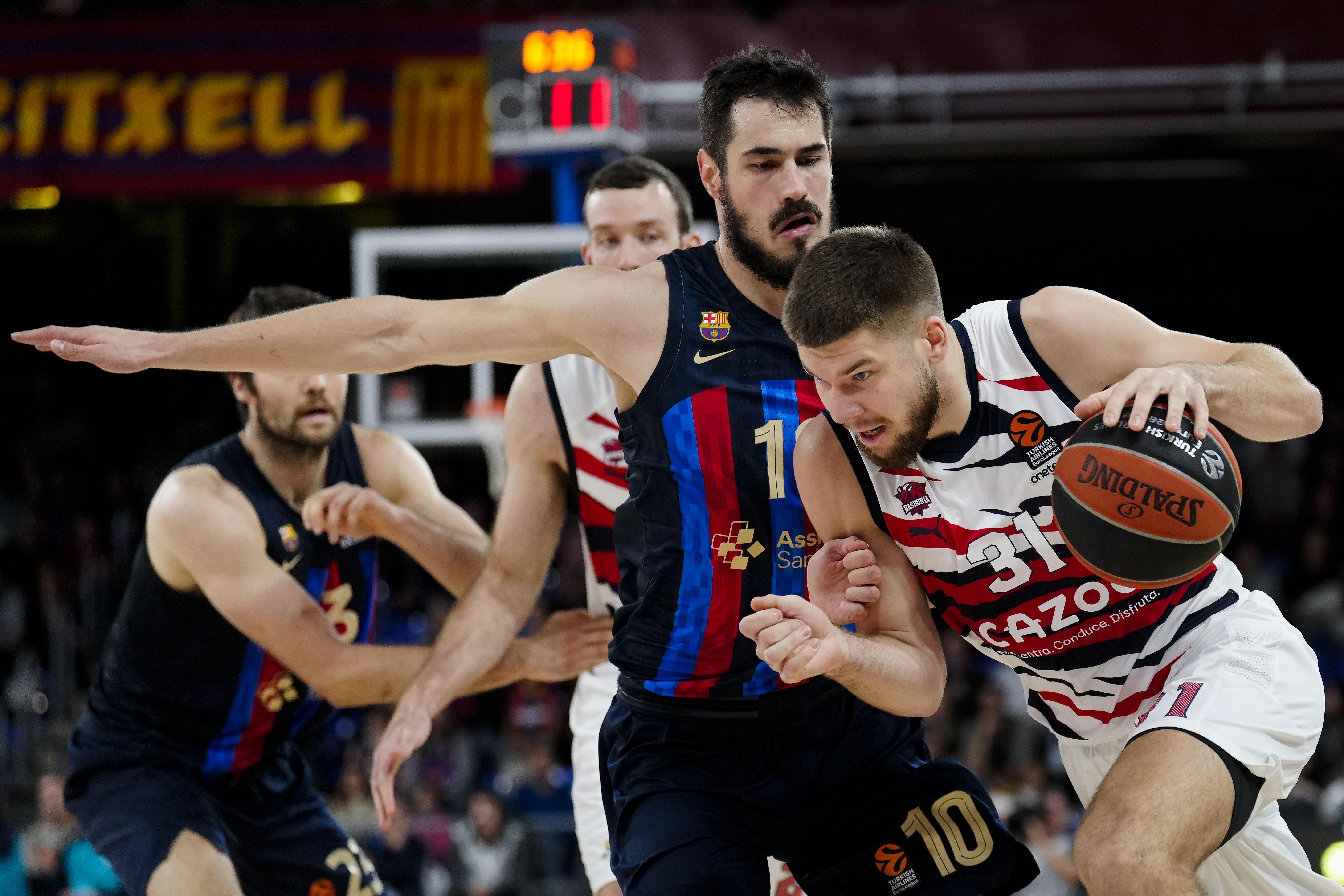 Euroleague basketball - FC Barcelona vs Cazoo Baskonia
