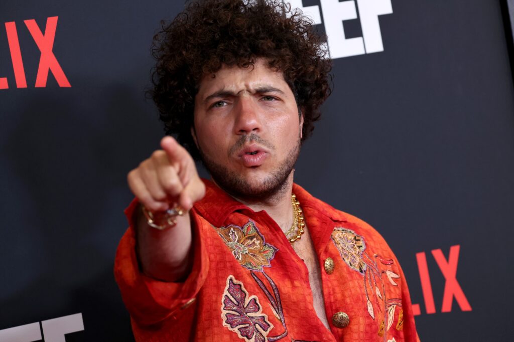 Benny Blanco
'Beef' TV Series premiere, Los Angeles, California, USA - 30 Mar 2023,Image: 766237230, License: Rights-managed, Restrictions: , Model Release: no, Credit line: John Salangsang / Shutterstock Editorial / Profimedia