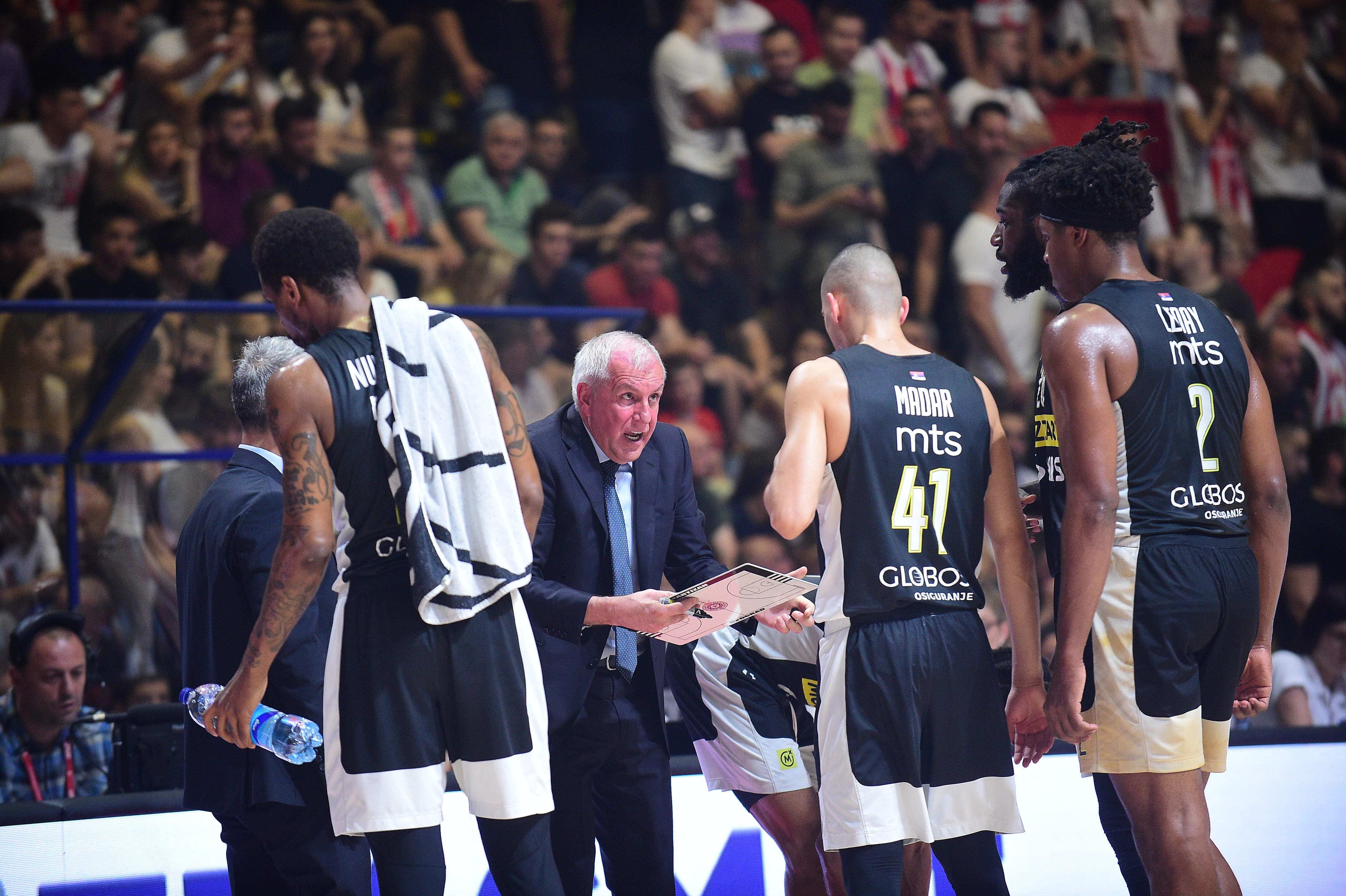 4th game of ABA league finals between kk Crvena Zvezda and kk Partizan, played on June 20th 2023 at Belgrade, Serbia, Aleksandar Nikolic hall. (Photo by Dusan Milenkovic/Starsport.rs ©)
