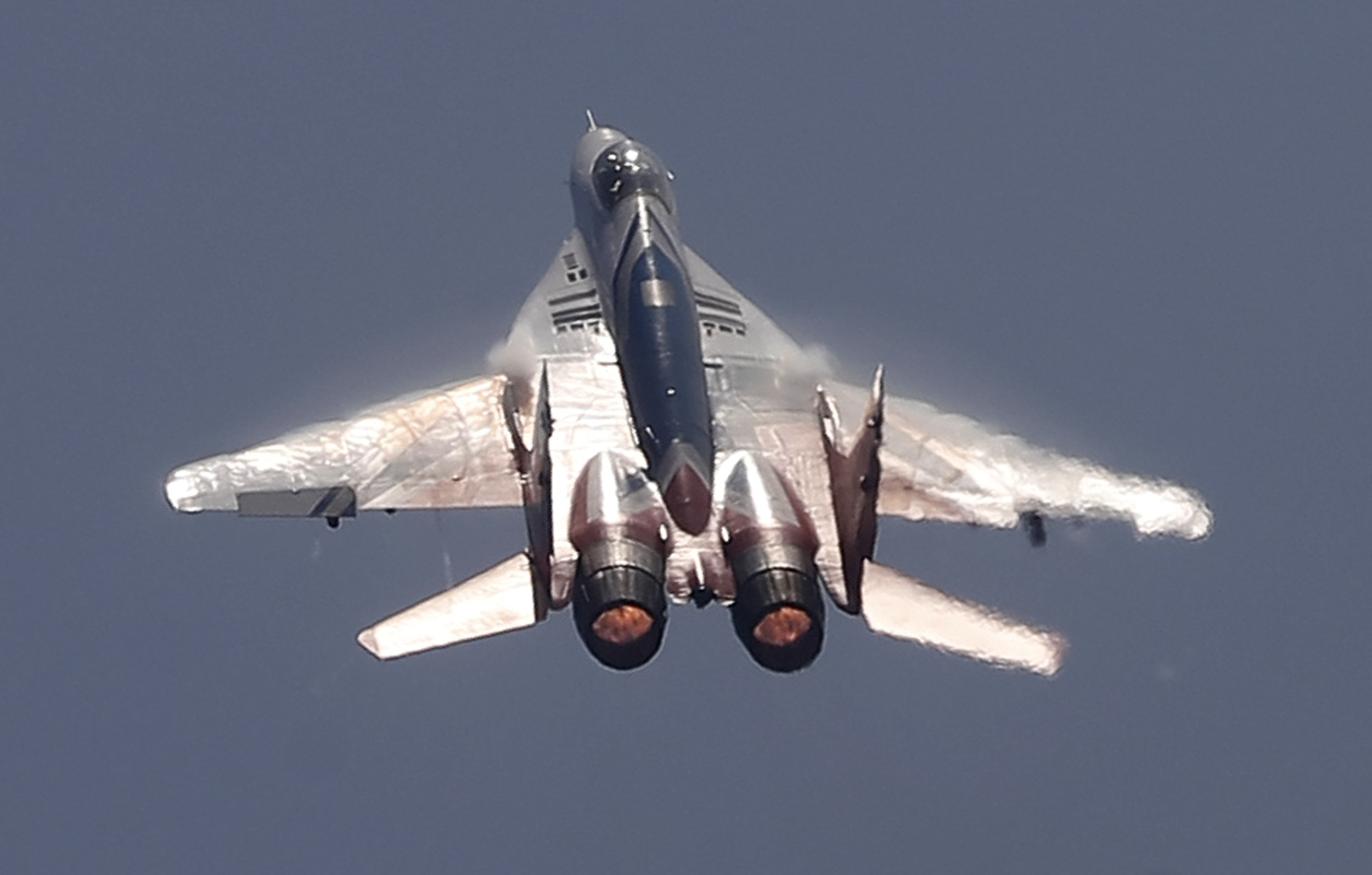 MIG 29, MAKS 2019 International Aviation and Space Salon in Zhukovsky outside Moscow