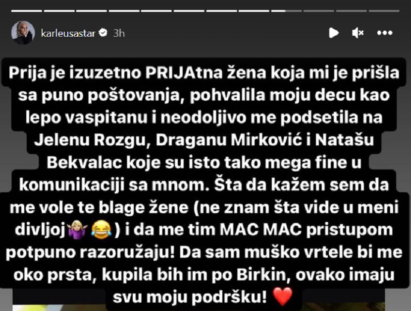 Jelena Karleuša story