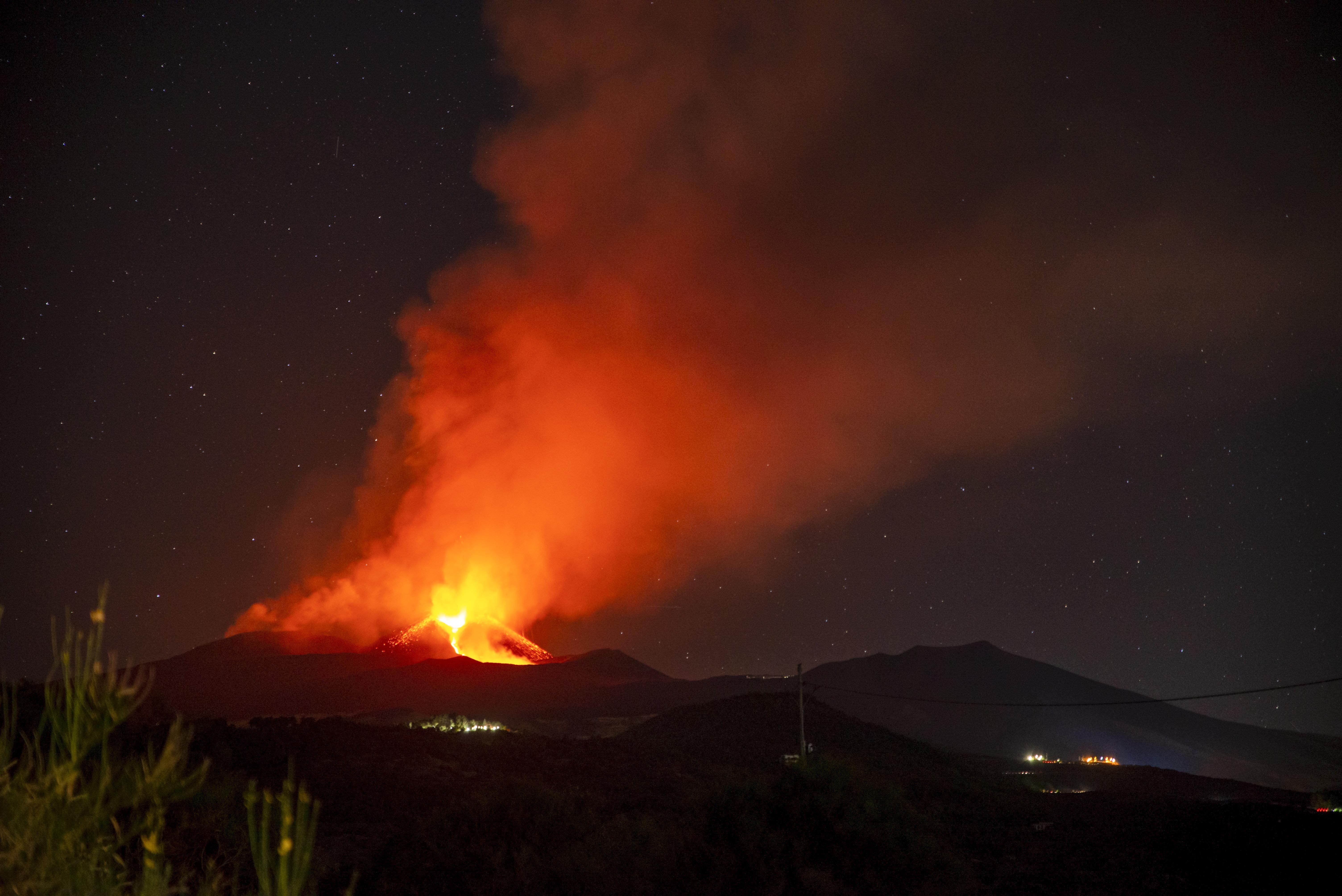 Italy Etna Volcano
