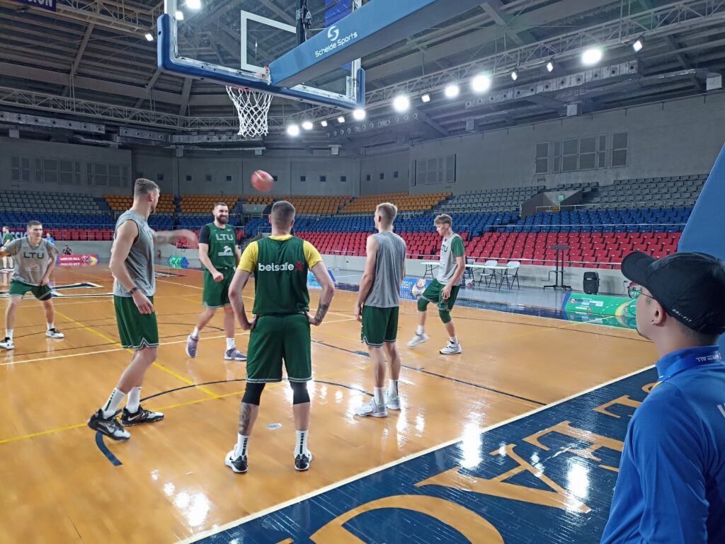Trening košarkaši Litvanije
