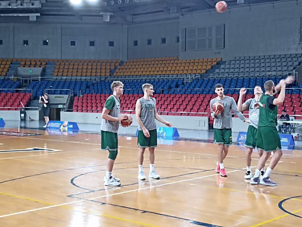 Trening košarkaši Litvanije