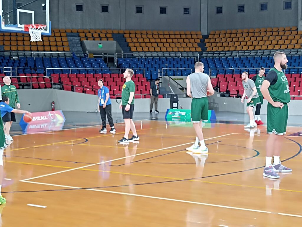 Trening košarkaši Litvanije