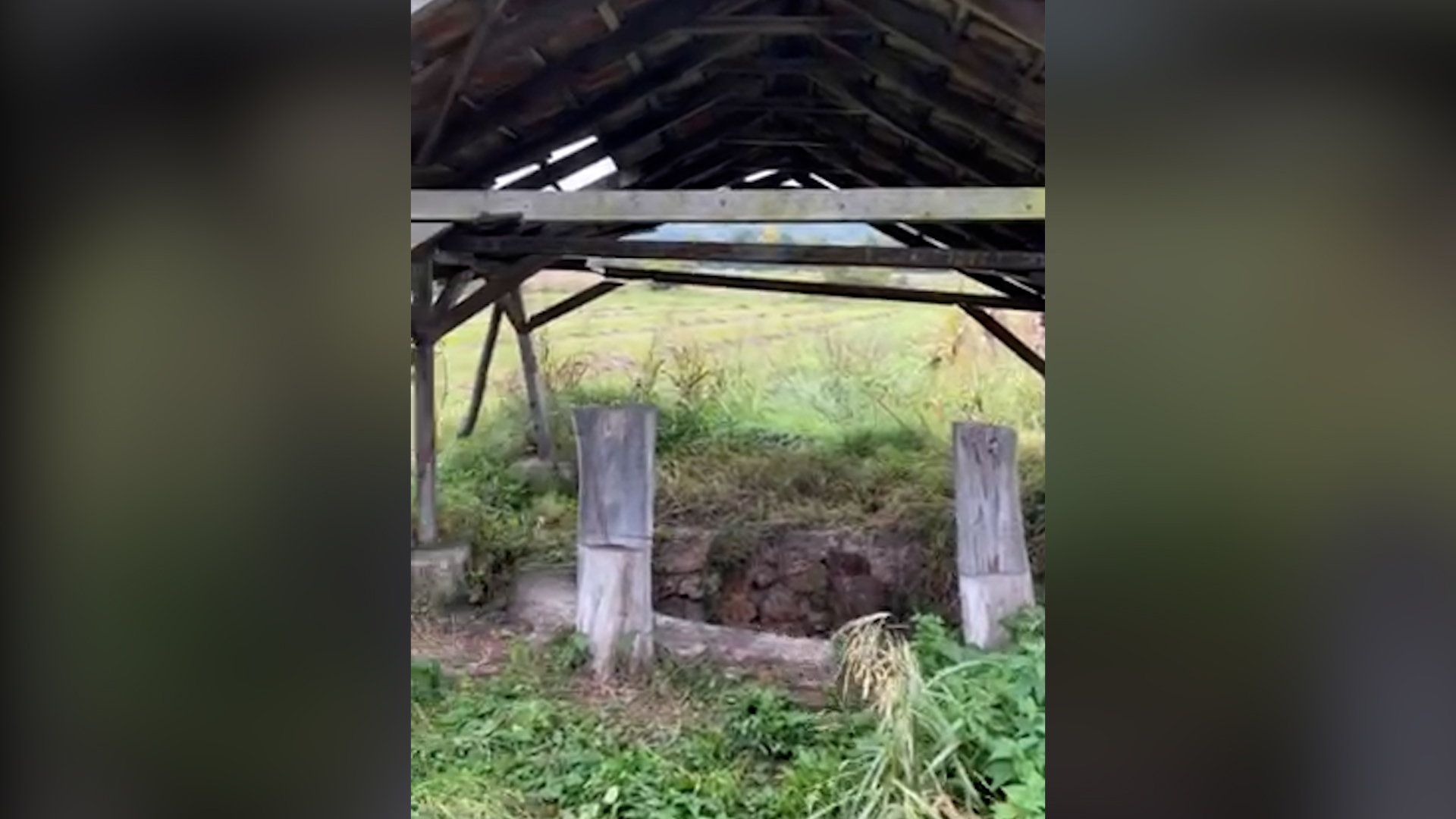 Bunar u kome je pronađeno telo Trstenik