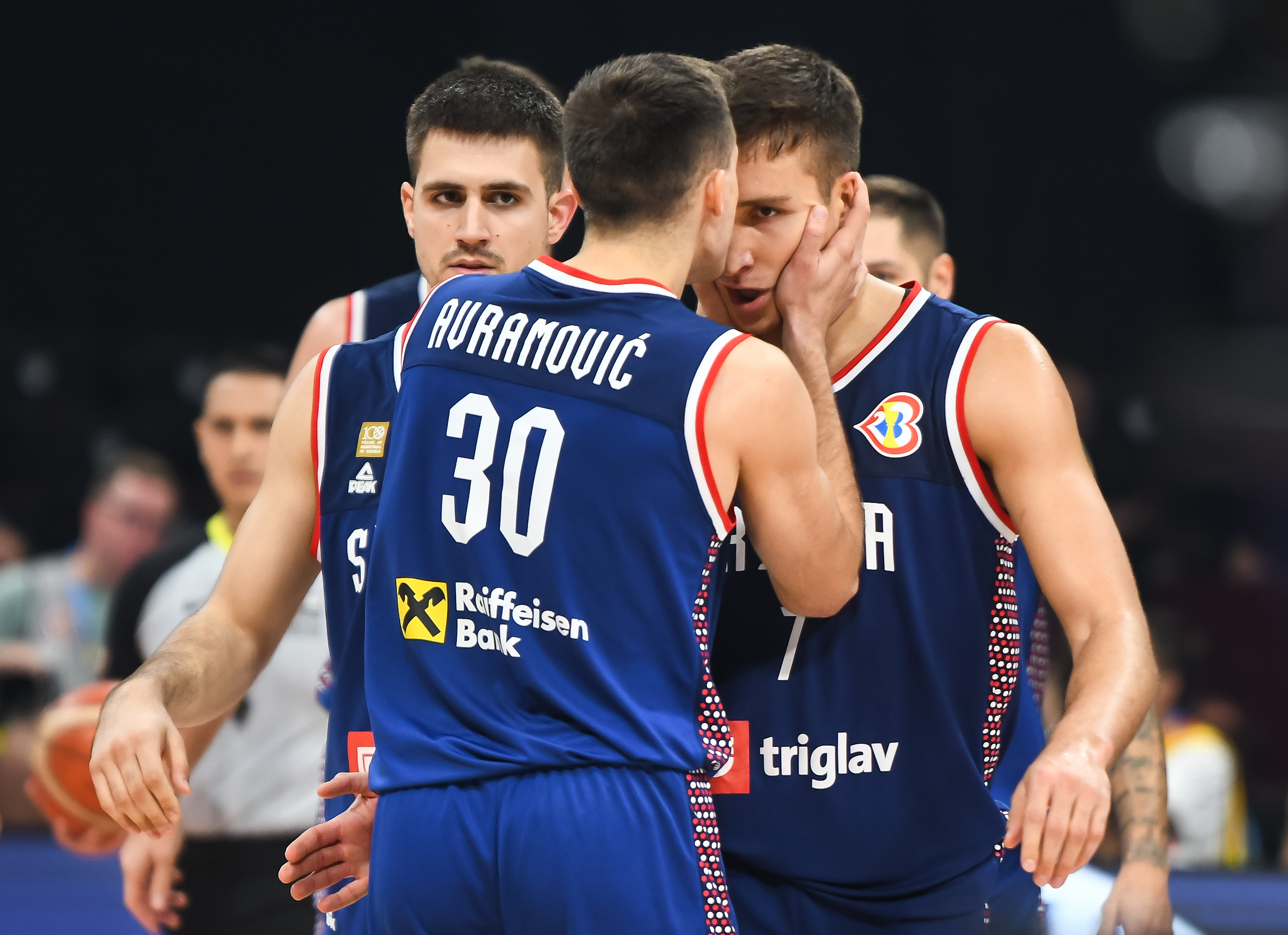 during the FIBA World Cup 2023 Quarter-Finals match between Srbija and Litvanija at Araneta Coliseum on September 05, 2023 in Manila, Philippines. (Photo by Starsport.rs ©)