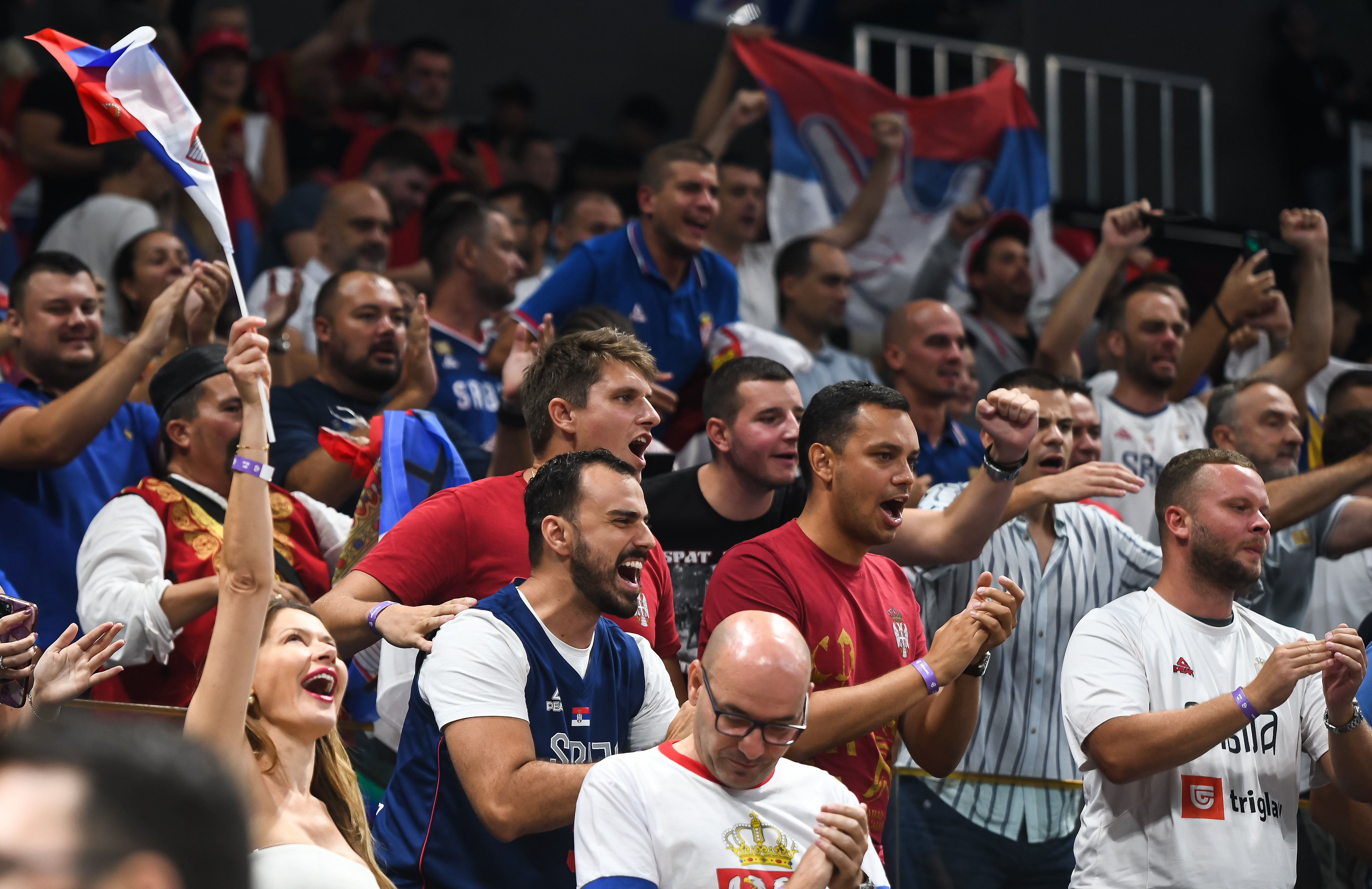 during the FIBA World Cup 2023 Quarter-Finals match between Srbija and Litvanija at Araneta Coliseum on September 05, 2023 in Manila, Philippines. (Photo by Starsport.rs ©)