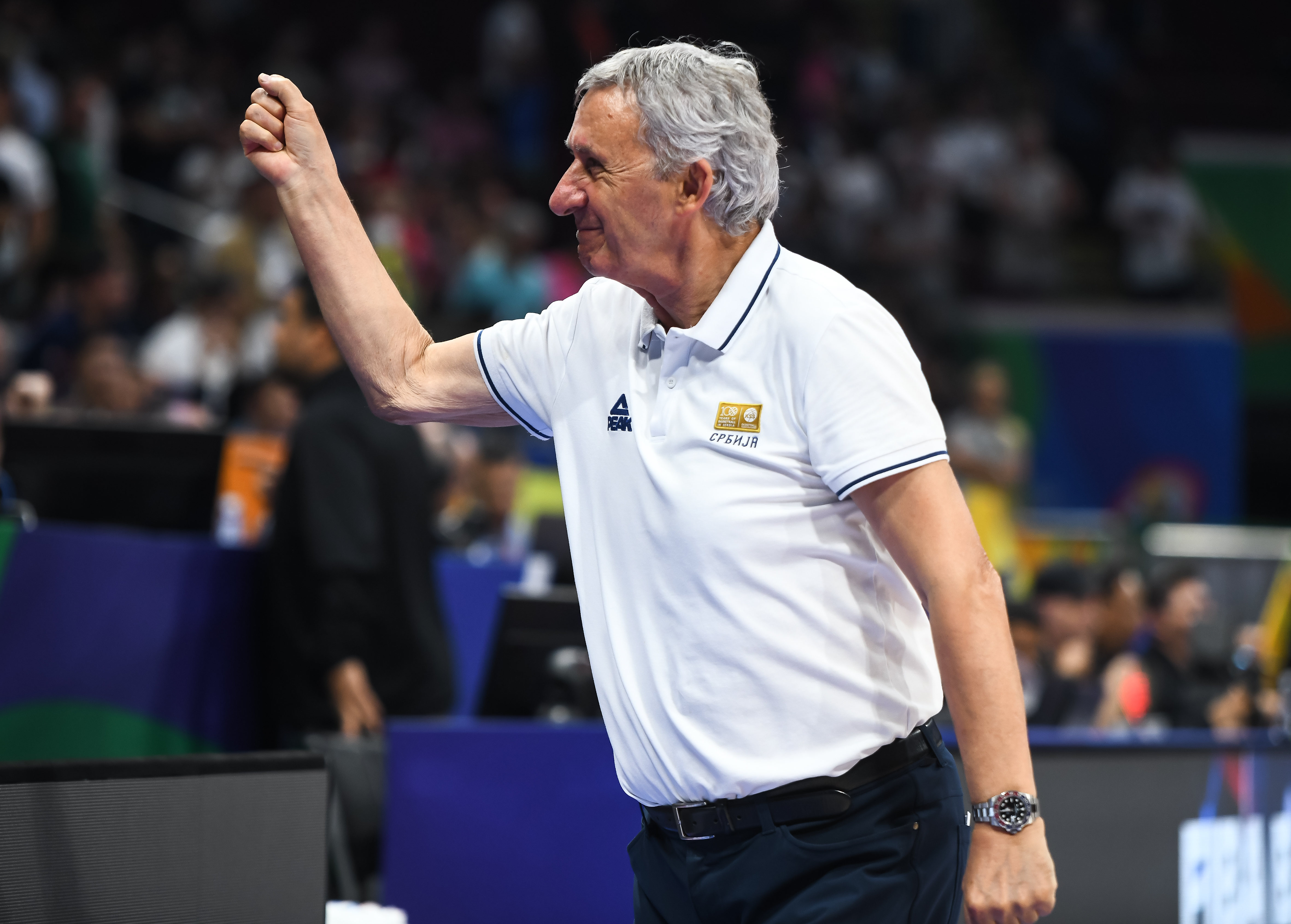 during the FIBA World Cup 2023 Quarter-Finals match between Srbija and Litvanija at Mall of Asia on September 05, 2023 in Manila, Philippines. (Photo by Starsport.rs ©)