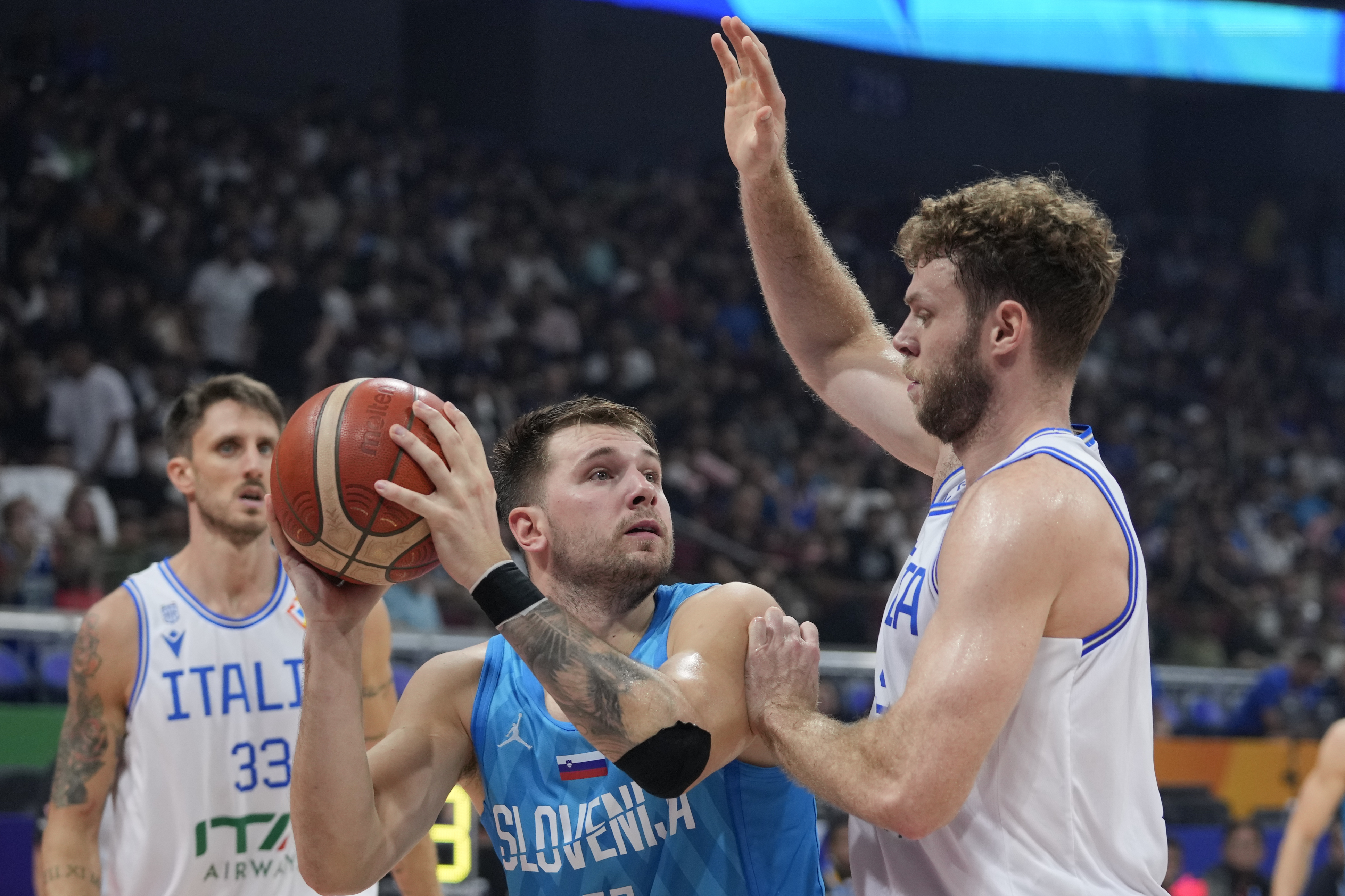 World Cup Italy Slovenia Basketball