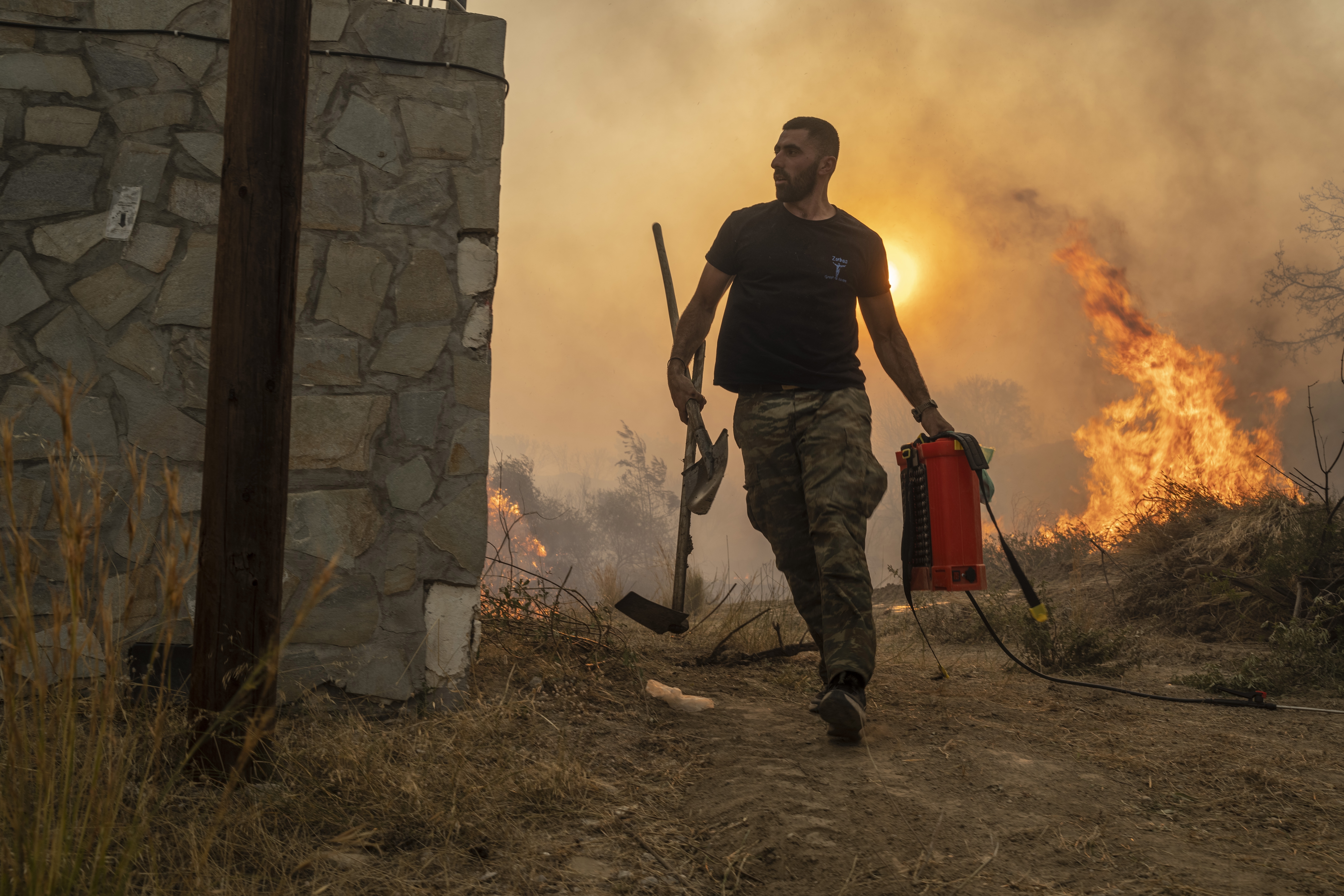 Greece Wildfires
