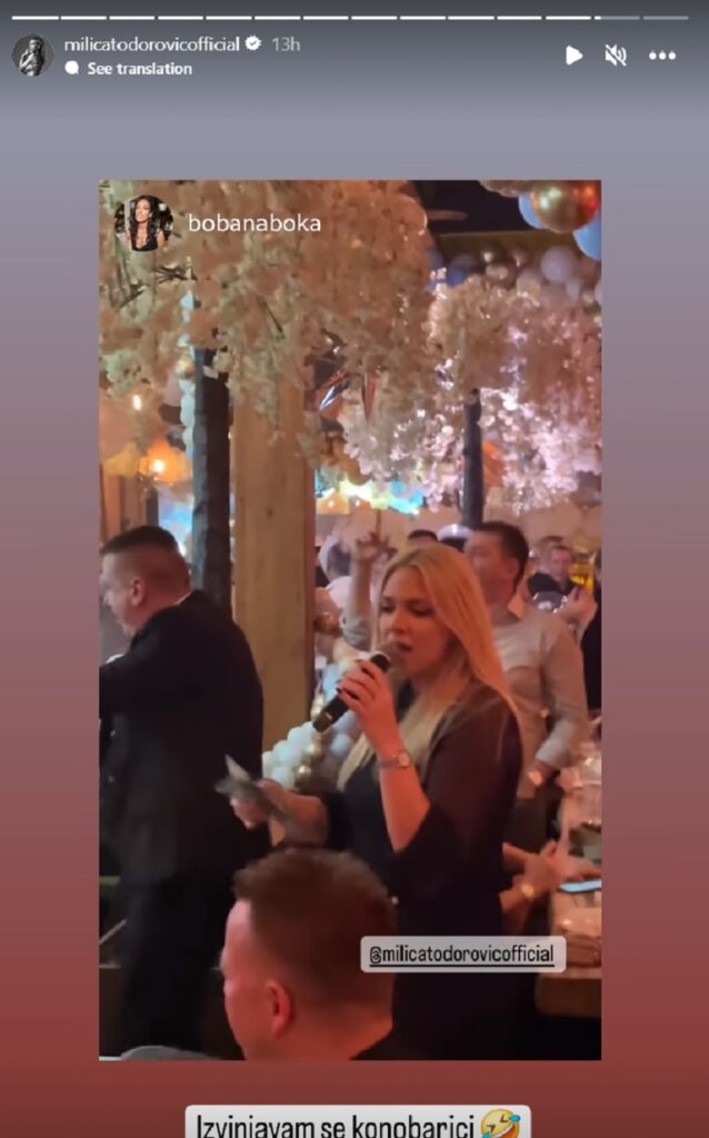 Milica Todorović Foto: Instagram/milicatodorovicofficial