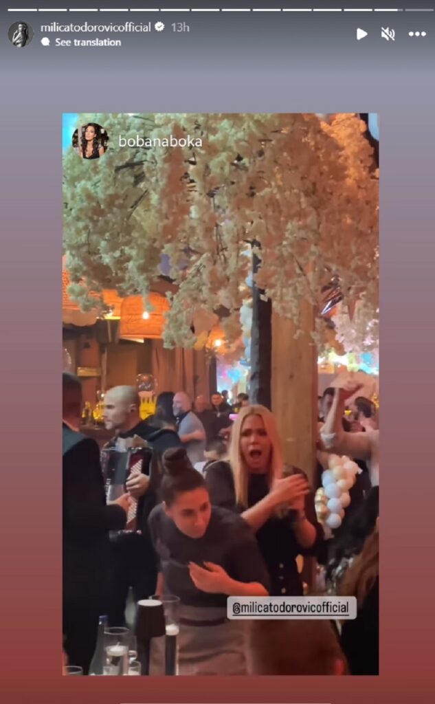 Milica Todorović Foto: Instagram/milicatodorovicofficial