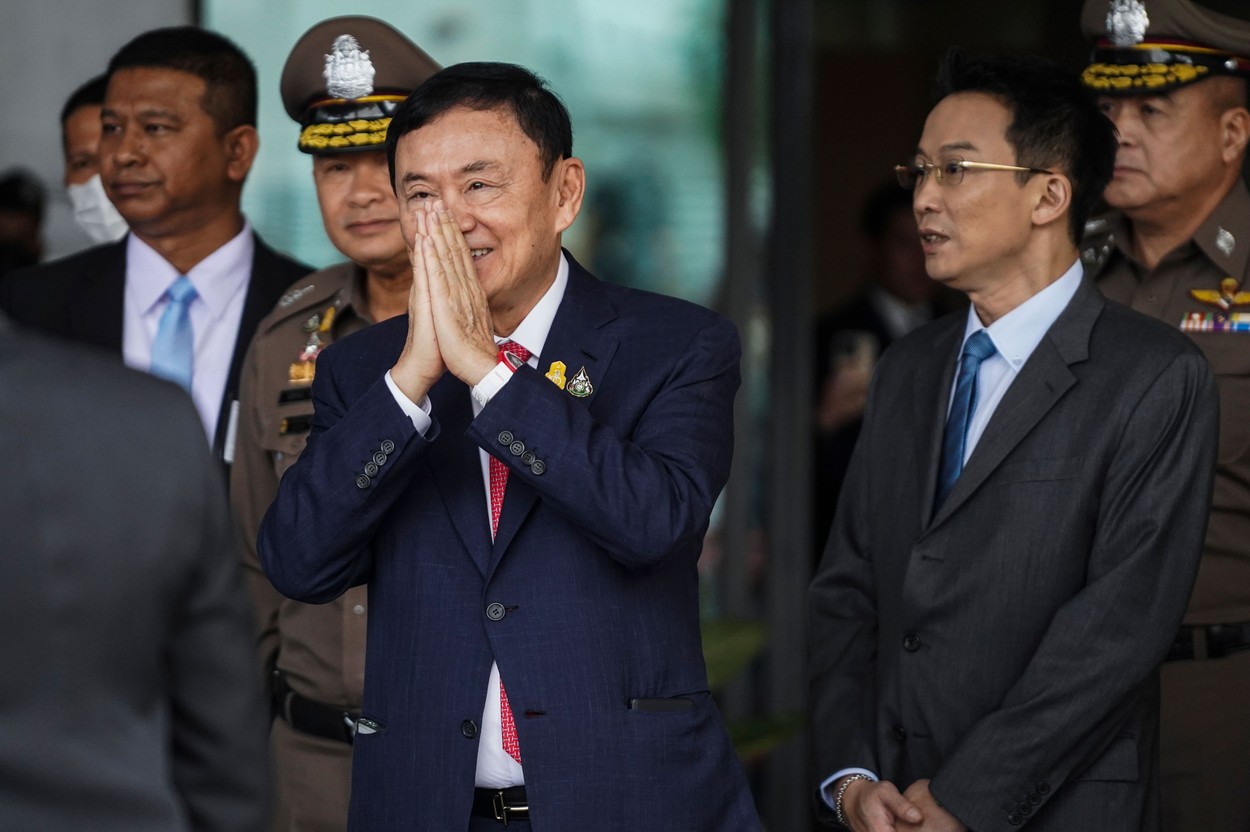 Former Thai Prime Minister Thaksin Shinawatra Returns To Thailand, Bangkok - 22 Aug 2023