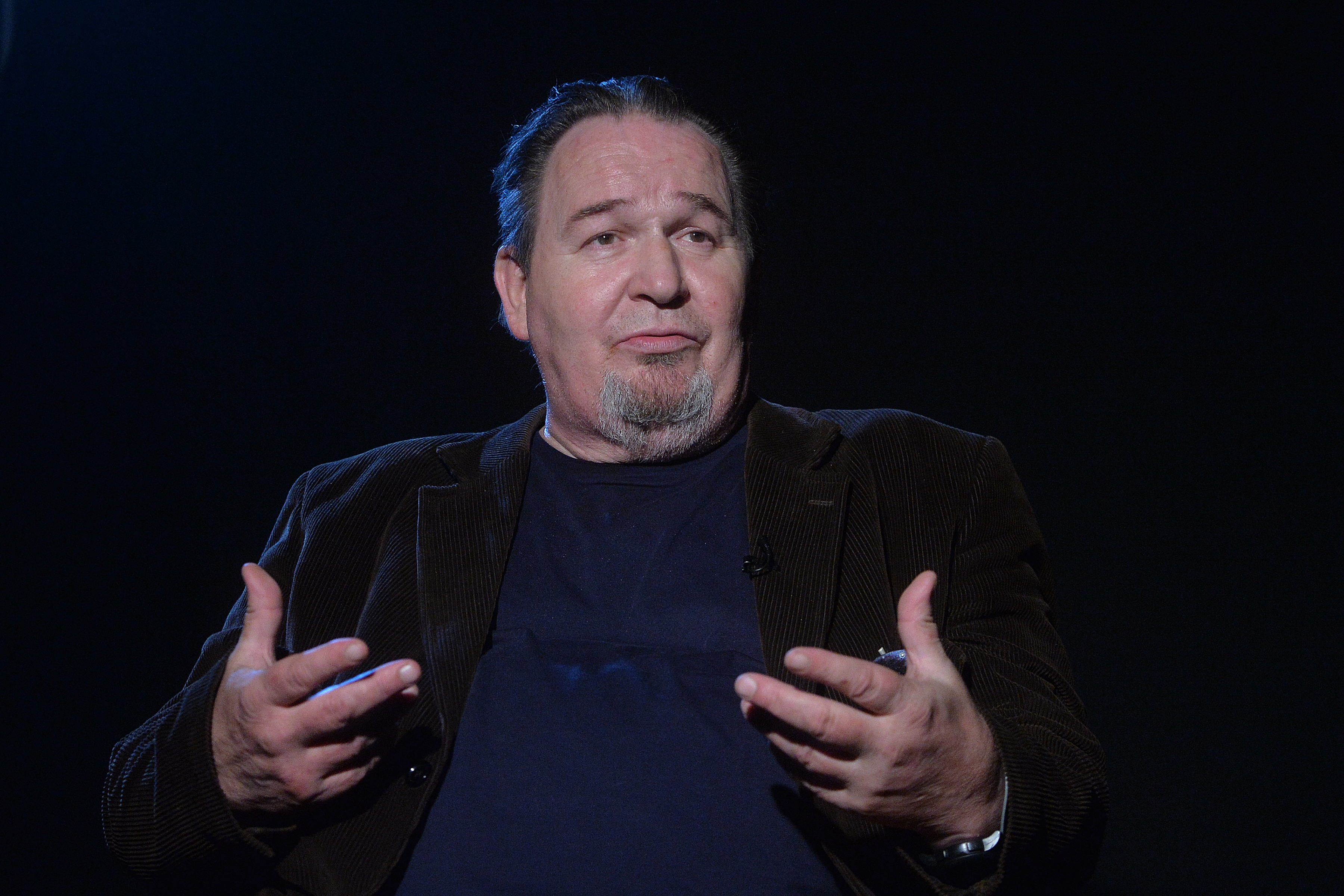 Beograd, 26. septembra 2022 - Gost nove epizode video serijala Tanjug Reflektor bio je glumac Bane Vidakovic koji je govorio o svoj ulozi u filmu "Ala je lep ovaj svet". FOTO TANJUG/ ZORAN ZESTIC/bs