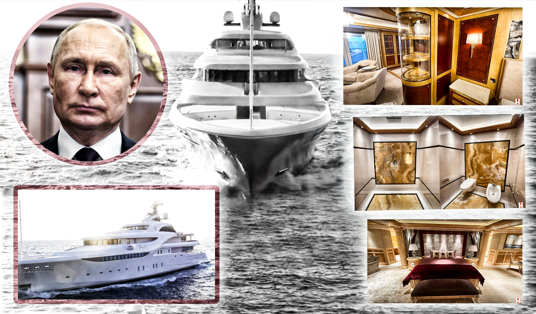 Vladimir Putin's super yacht Graceful