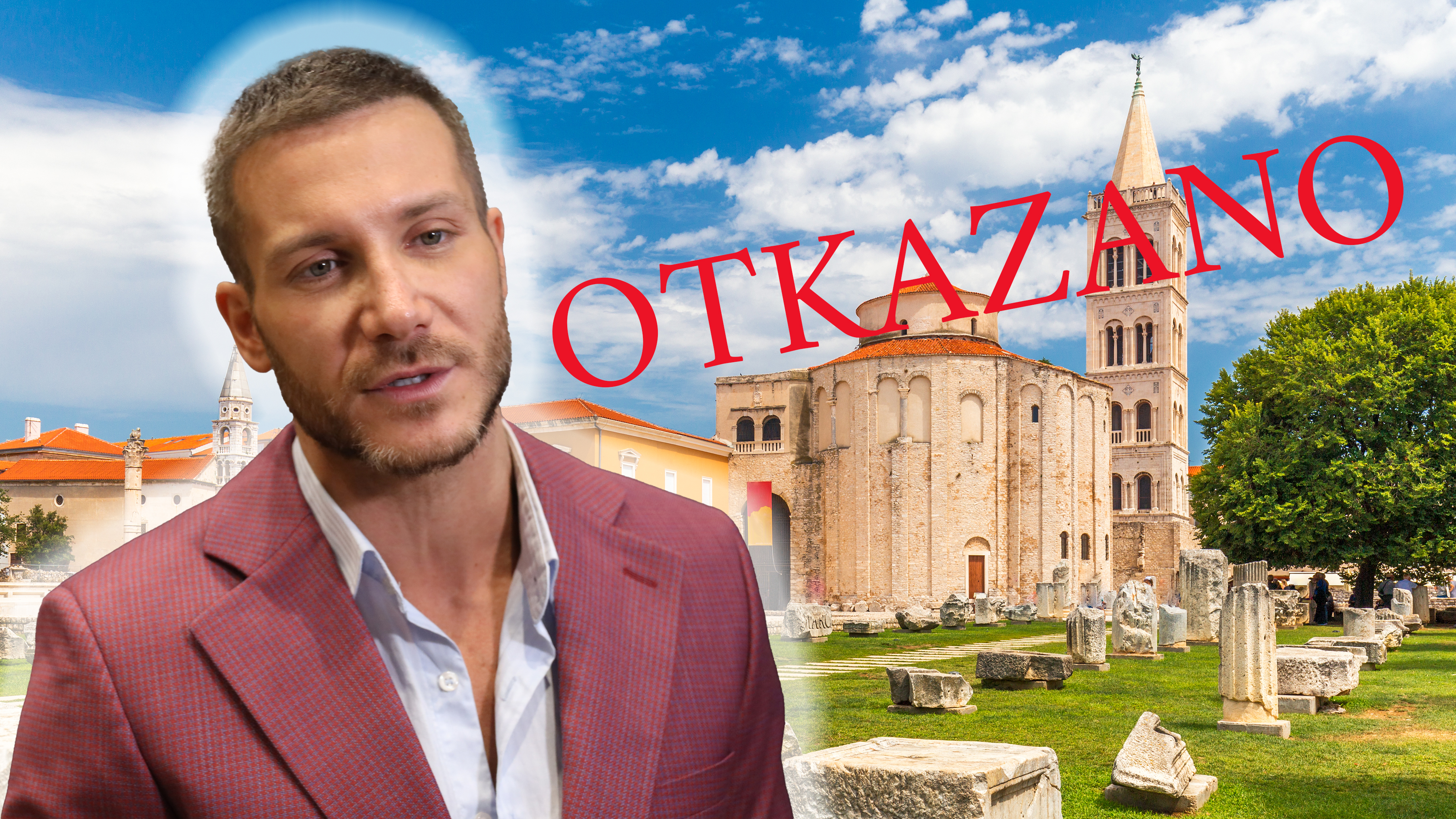 Historic,Center,Of,The,Croatian,Town,Of,Zadar,At,The