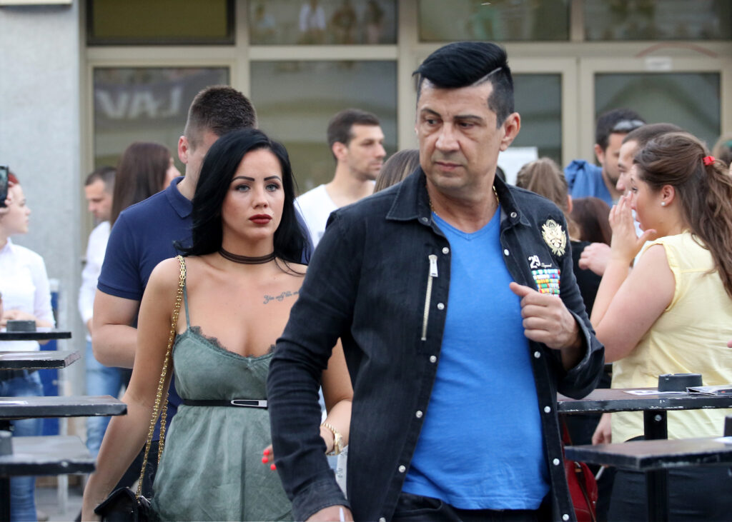 03, June, 2017, Belgrade - Concert of Sinan Sakic held in stadium Tasmajdan. Zoran Pejic - Peja and wife Dragana. Photo: Antonio Ahel/ATAImages
03, jun, 2017, Beograd - Koncert Sinana Sakica odrzan na stadionu Tasmajdan. Foto: Antonio Ahel/ATAImages